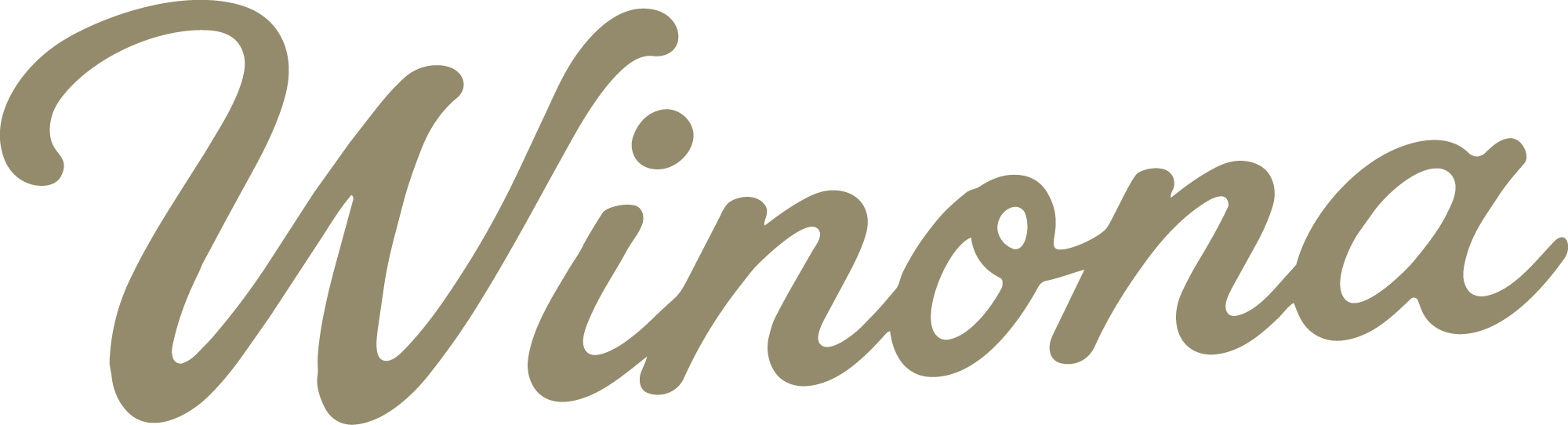 The word "Illinios" written in a cursive, stylized font, with a tan color on a transparent background.