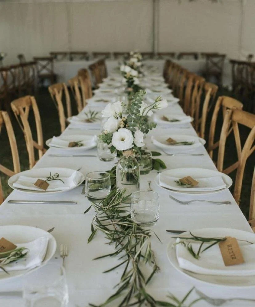 Formal dining table representing hospitality, diplomacy, and international cultural exchange.