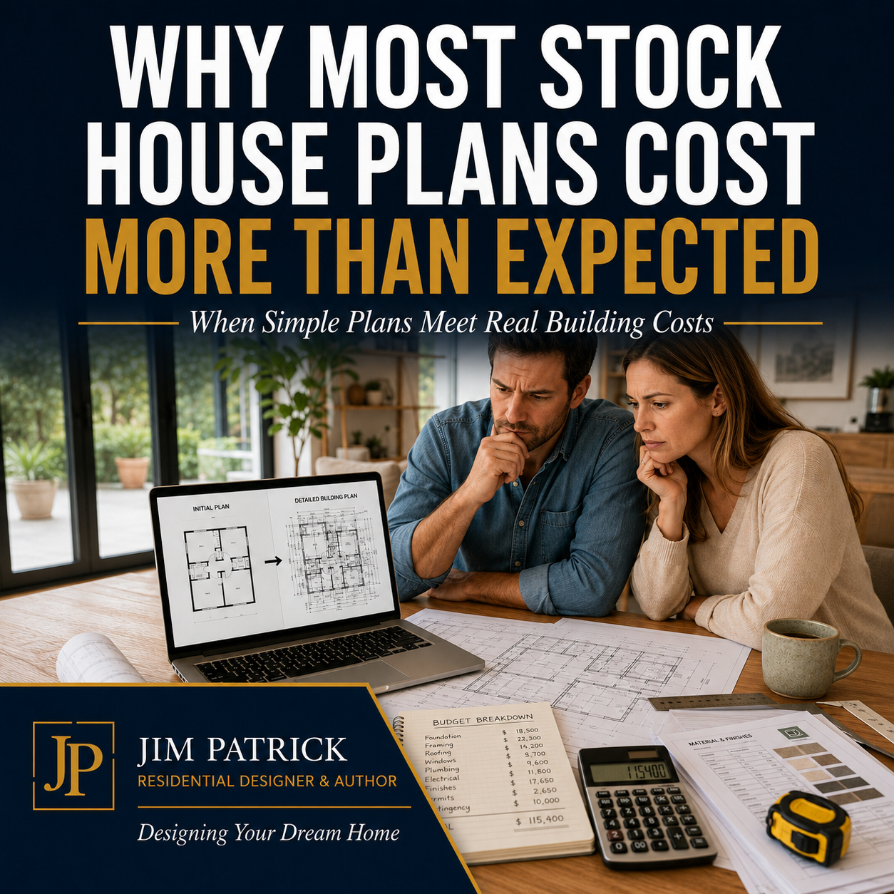 Why Most Stock House Plans Cost More Than Expected