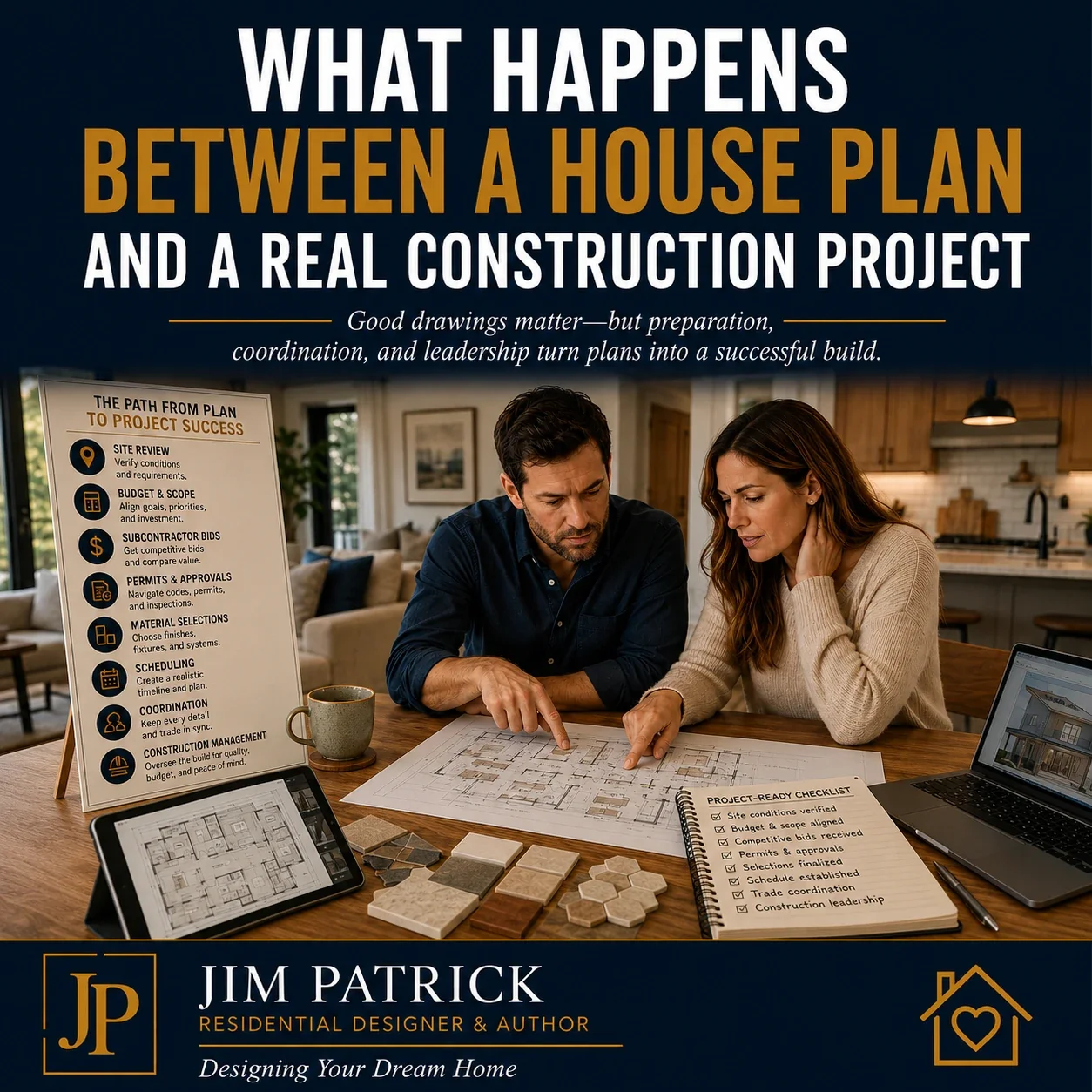 What Happens Between a House Plan and a Real Construction Project