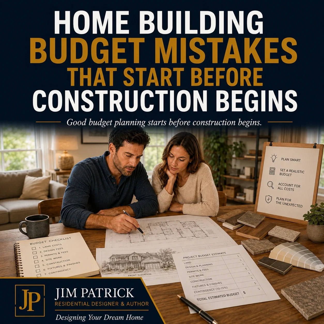 Home Building Budget Mistakes That Start Before Construction Begins