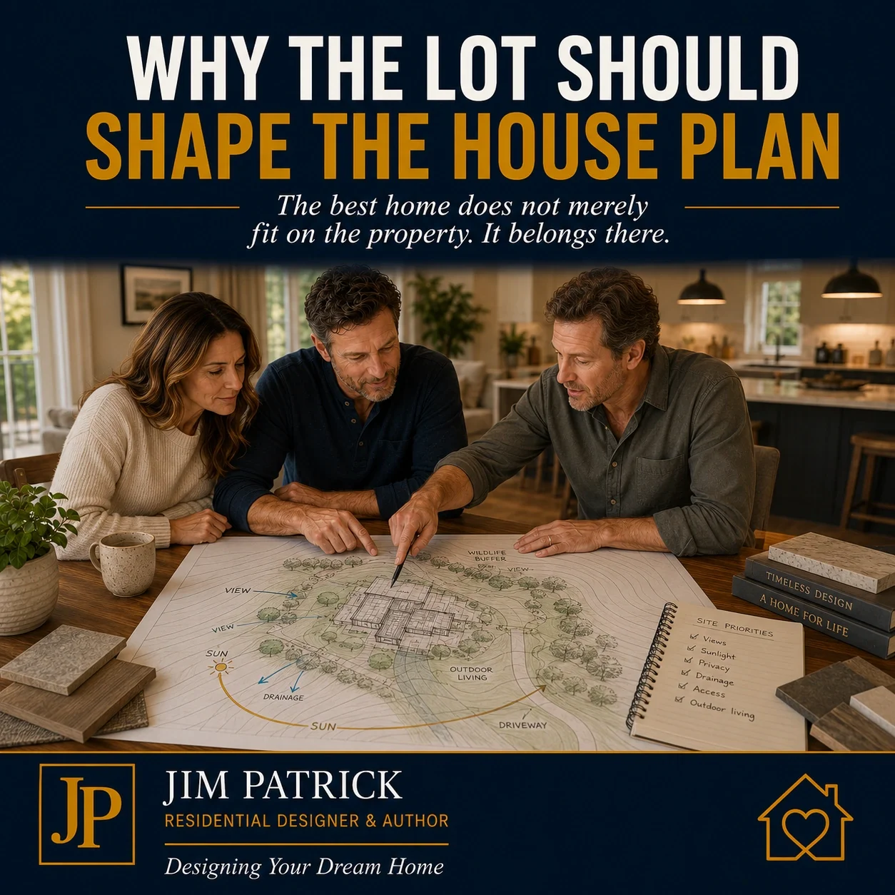 Why the Lot Should Shape the House Plan