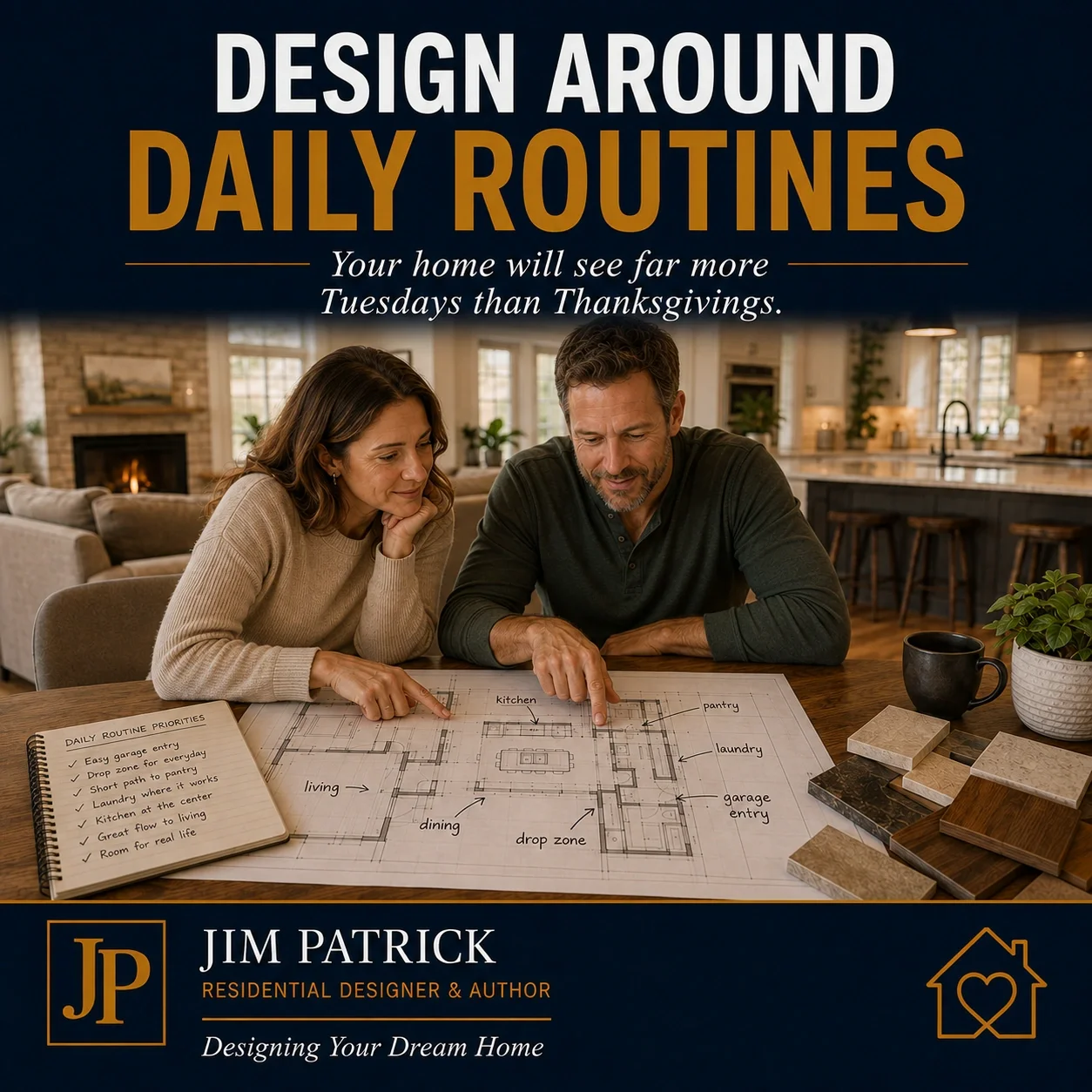 Design Around Daily Routines, Not Special Occasions
