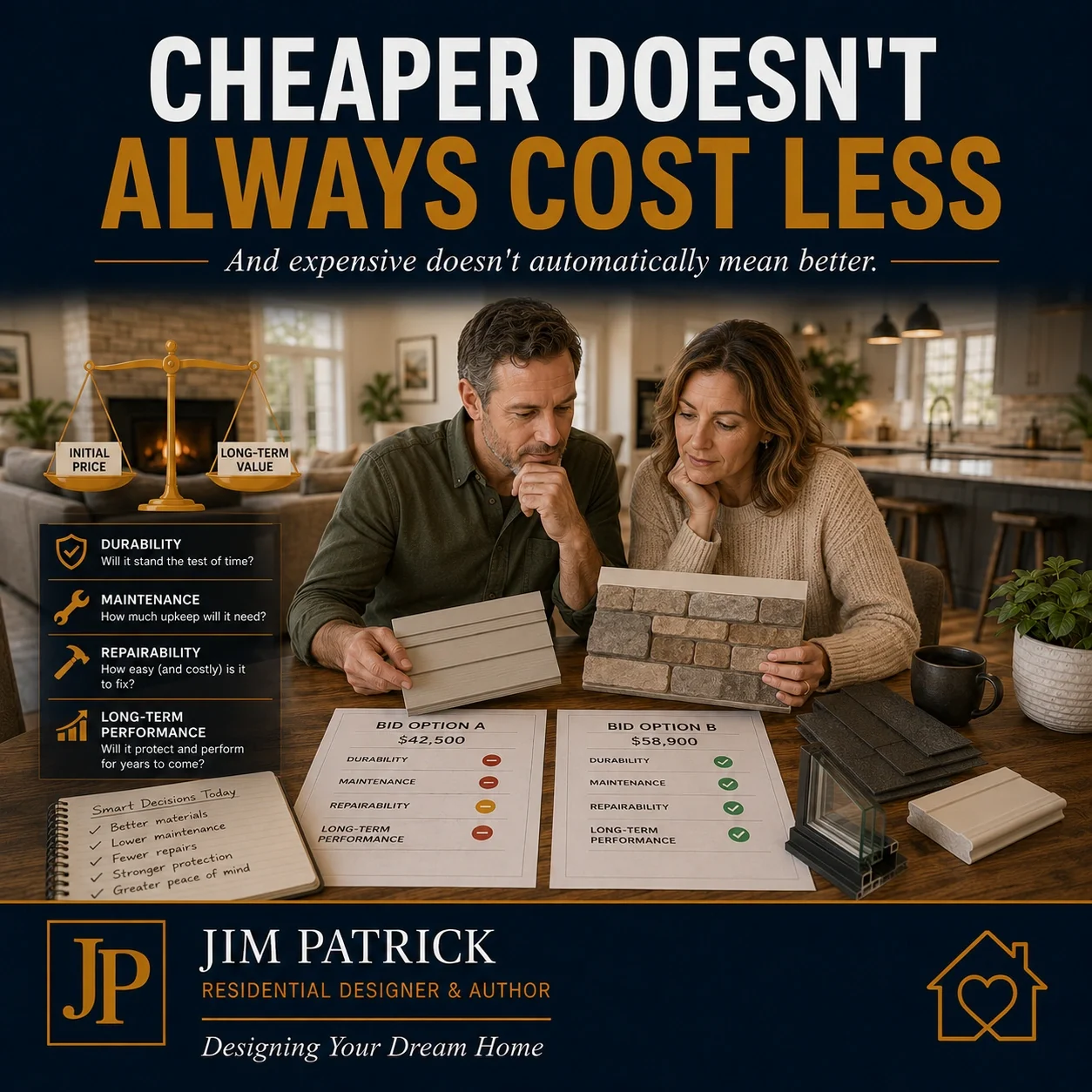 The Difference Between Cheap Materials and Smart Value