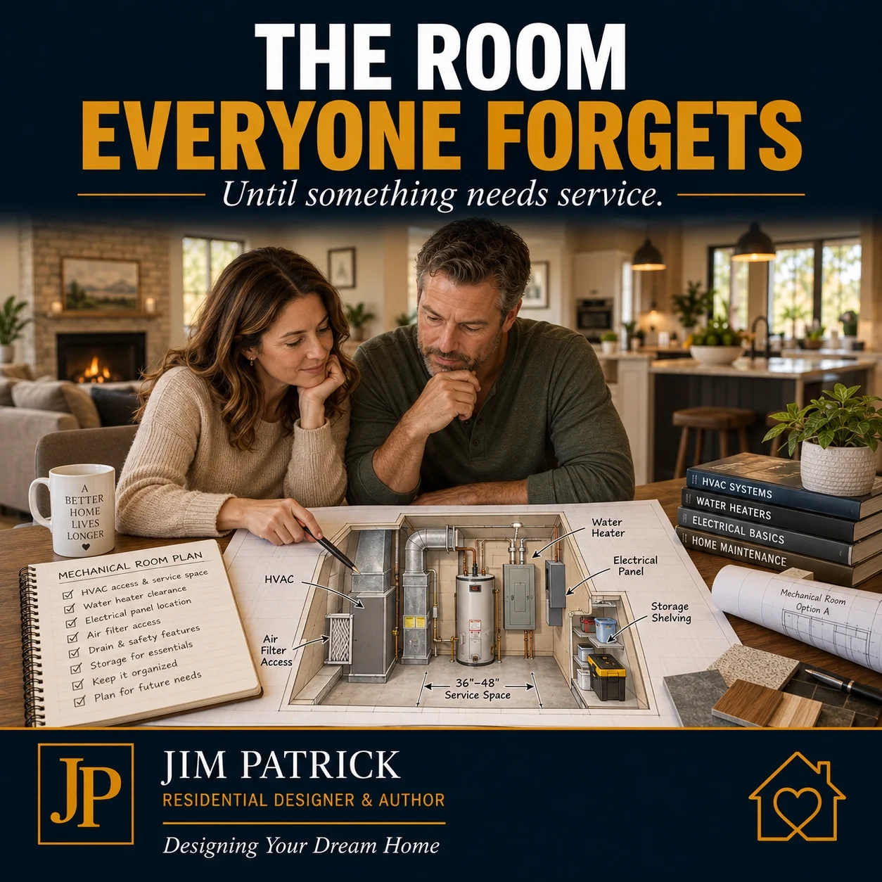 Mechanical Room Planning: The Space Homeowners Forget