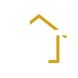 Icon of a house with a heart and a gift box inside.