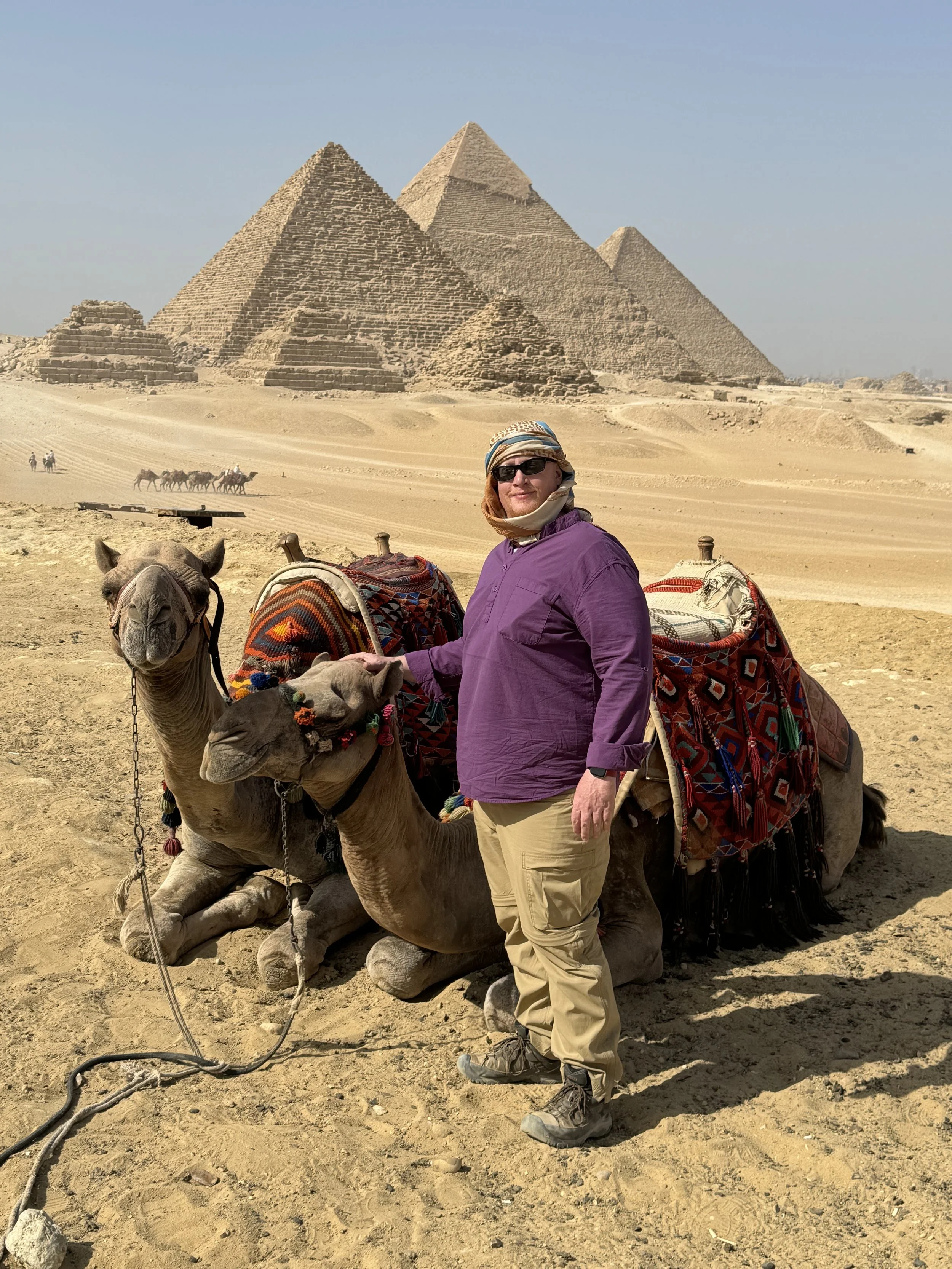 A Night Inside the Great Pyramid of Egypt