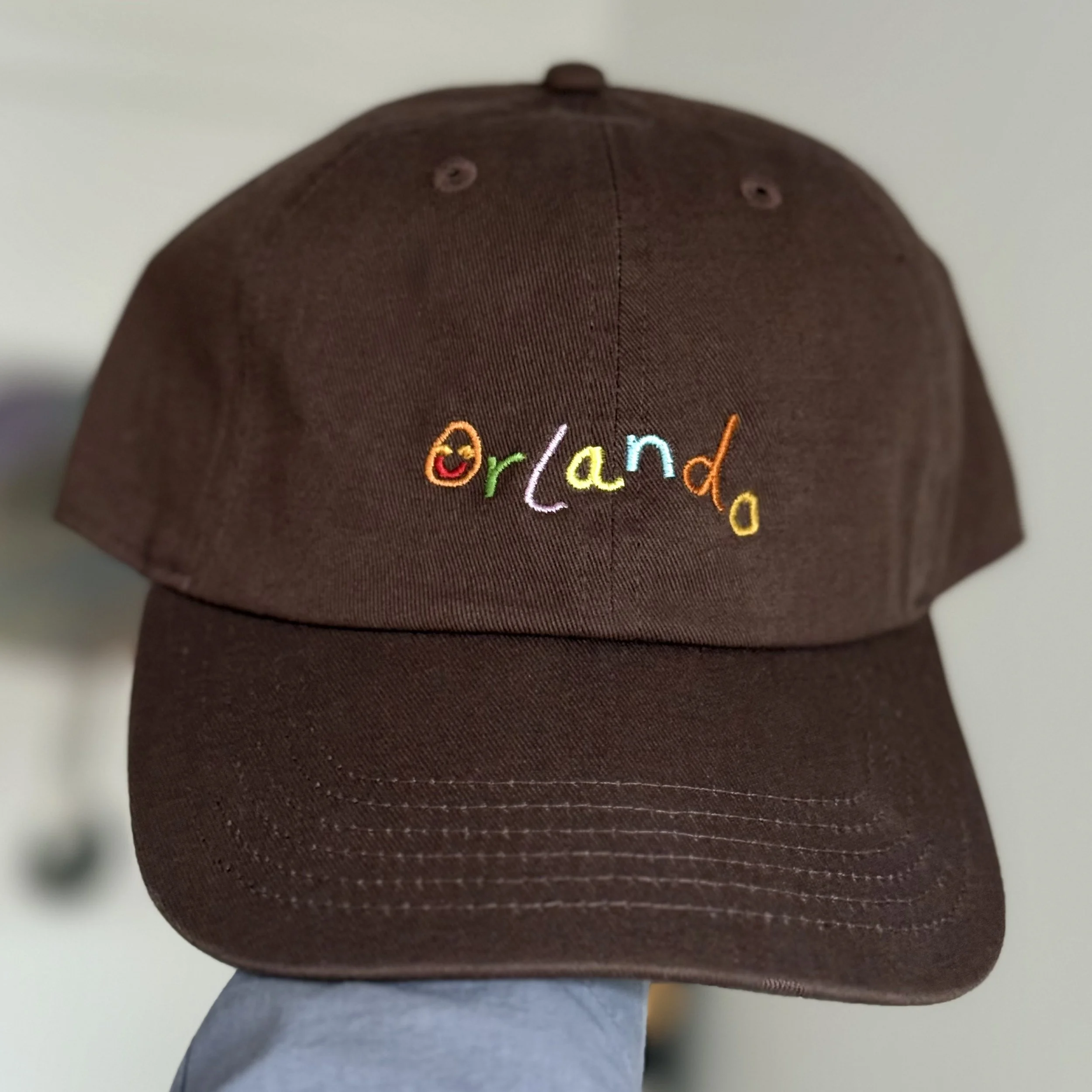 Custom Name Hat - Brown