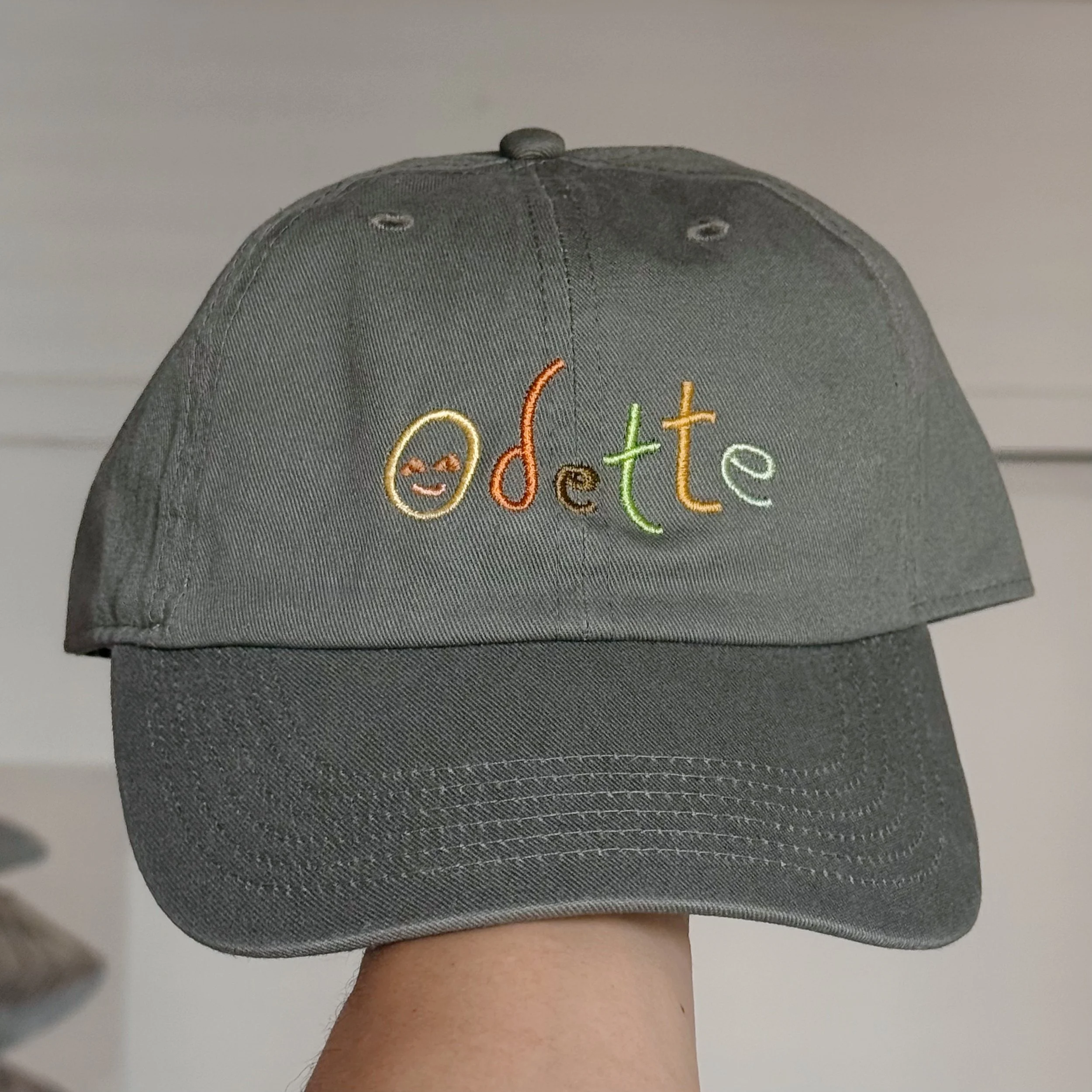 Custom Name Hat - Olive