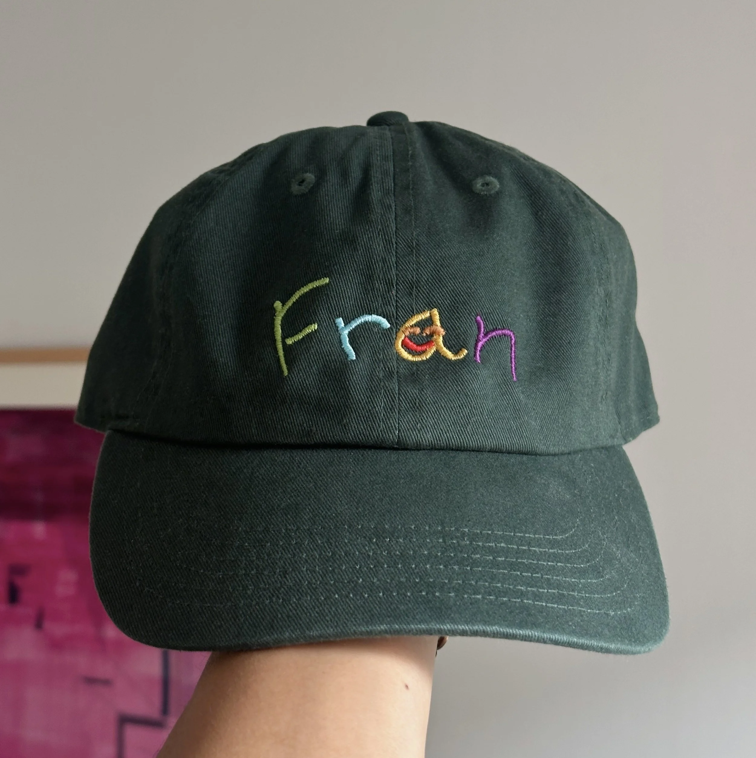 Custom Name Hat - Green