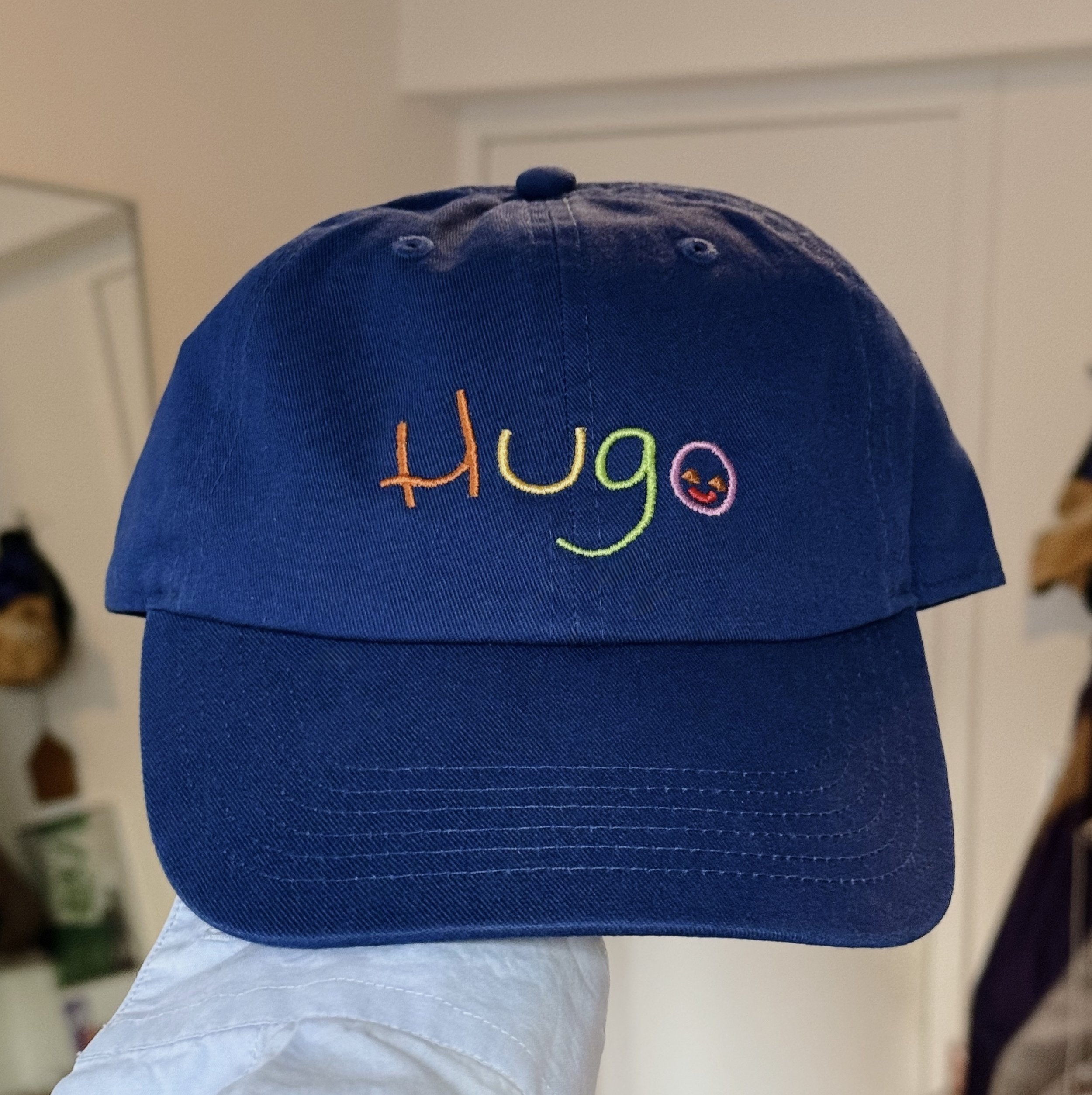 Custom Name Hat - Blue