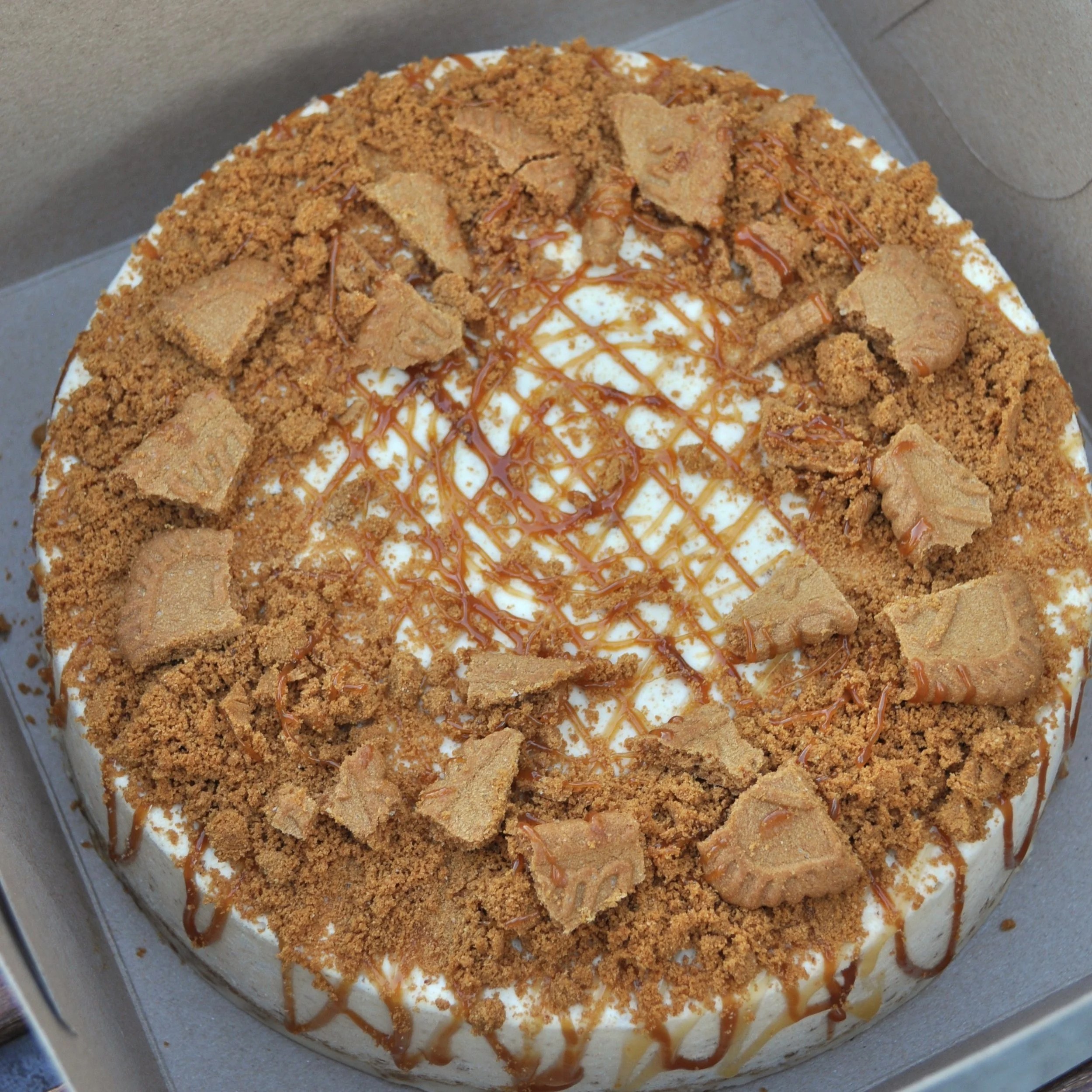 Speculoos Cookie Butter Ice Cream Cake.JPG