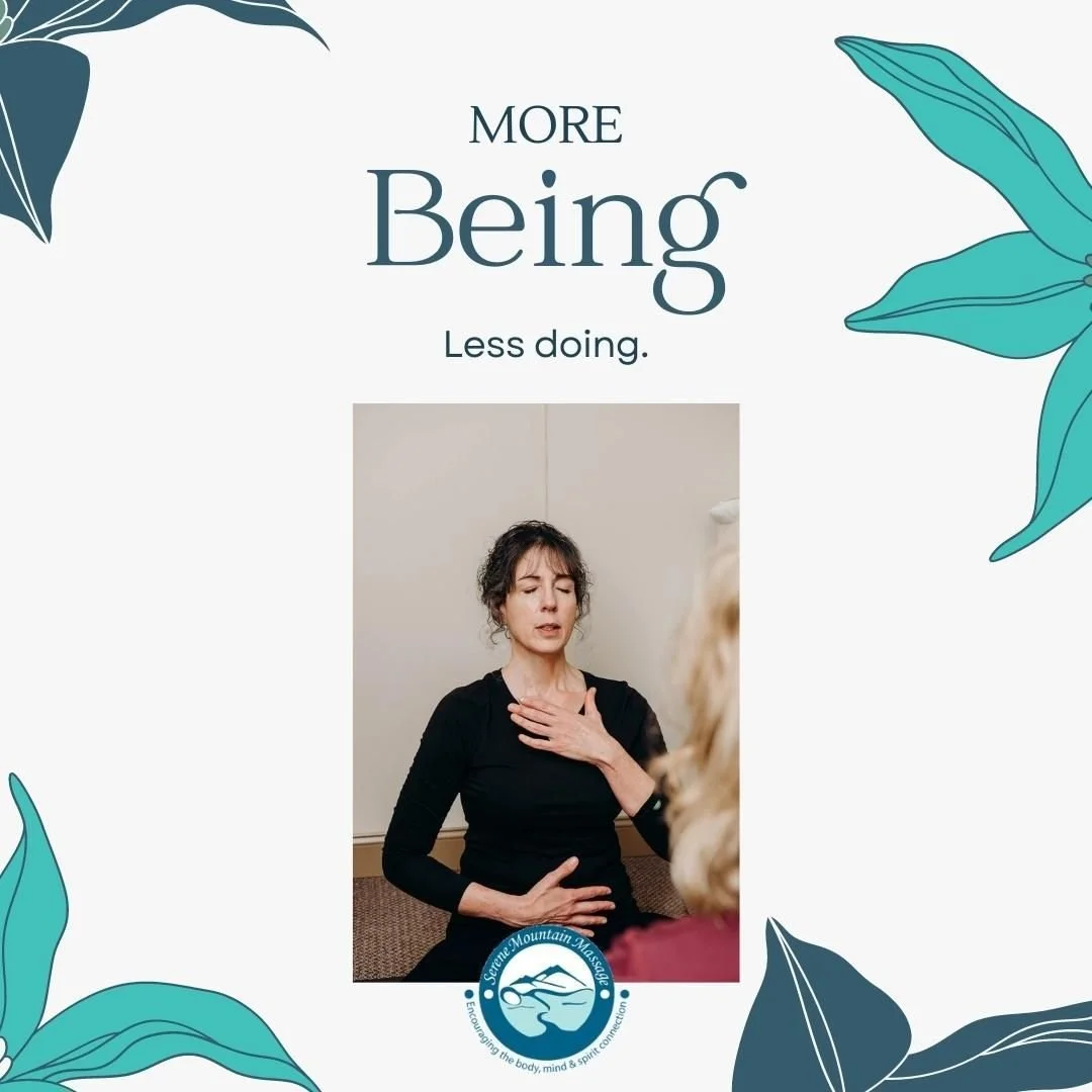 Our society tends to glamorize being busy, "doing" more, make more money, more, more &amp; more. I consitantly have to remind myself that "more" is not necessary &amp; will not bring forth happiness. Internal happiness is the key.