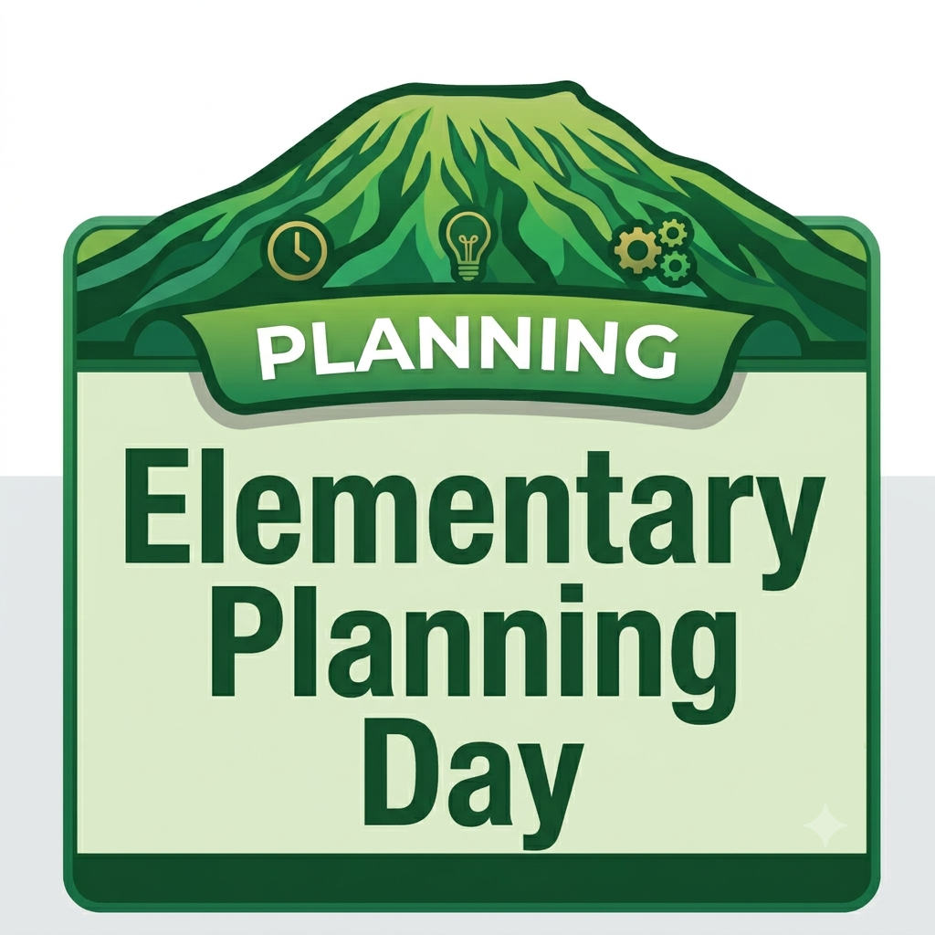 Elementary Planning Day