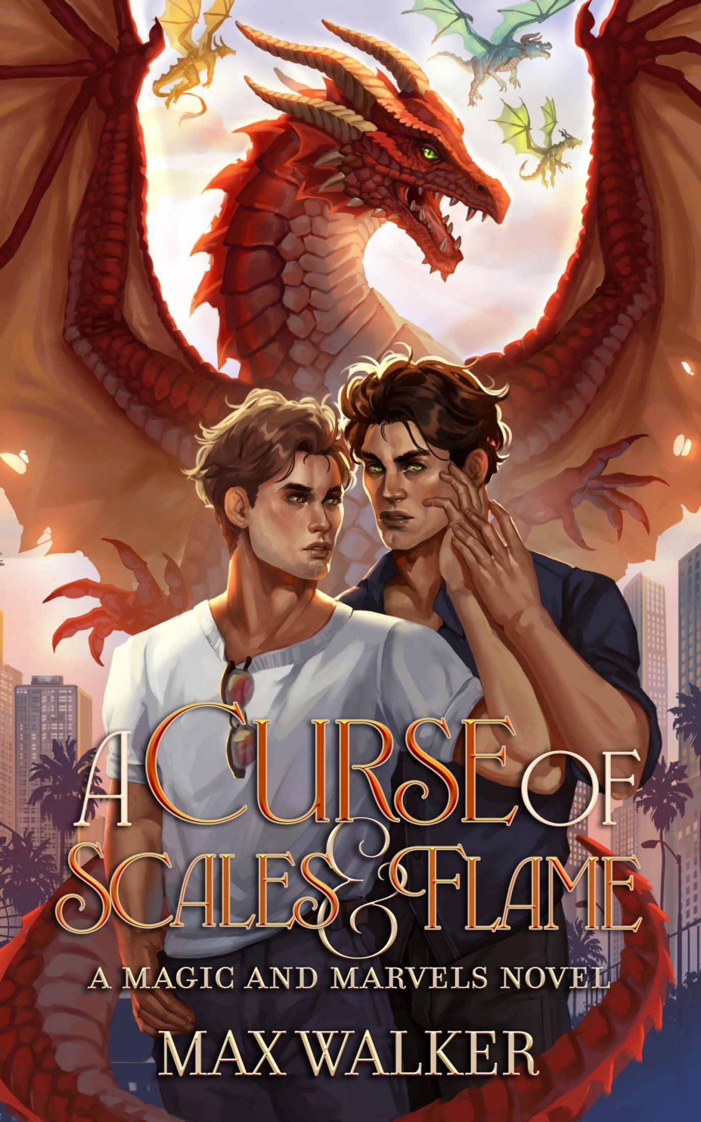 A Curse of Scales and Flame by Max Walker (eBook)