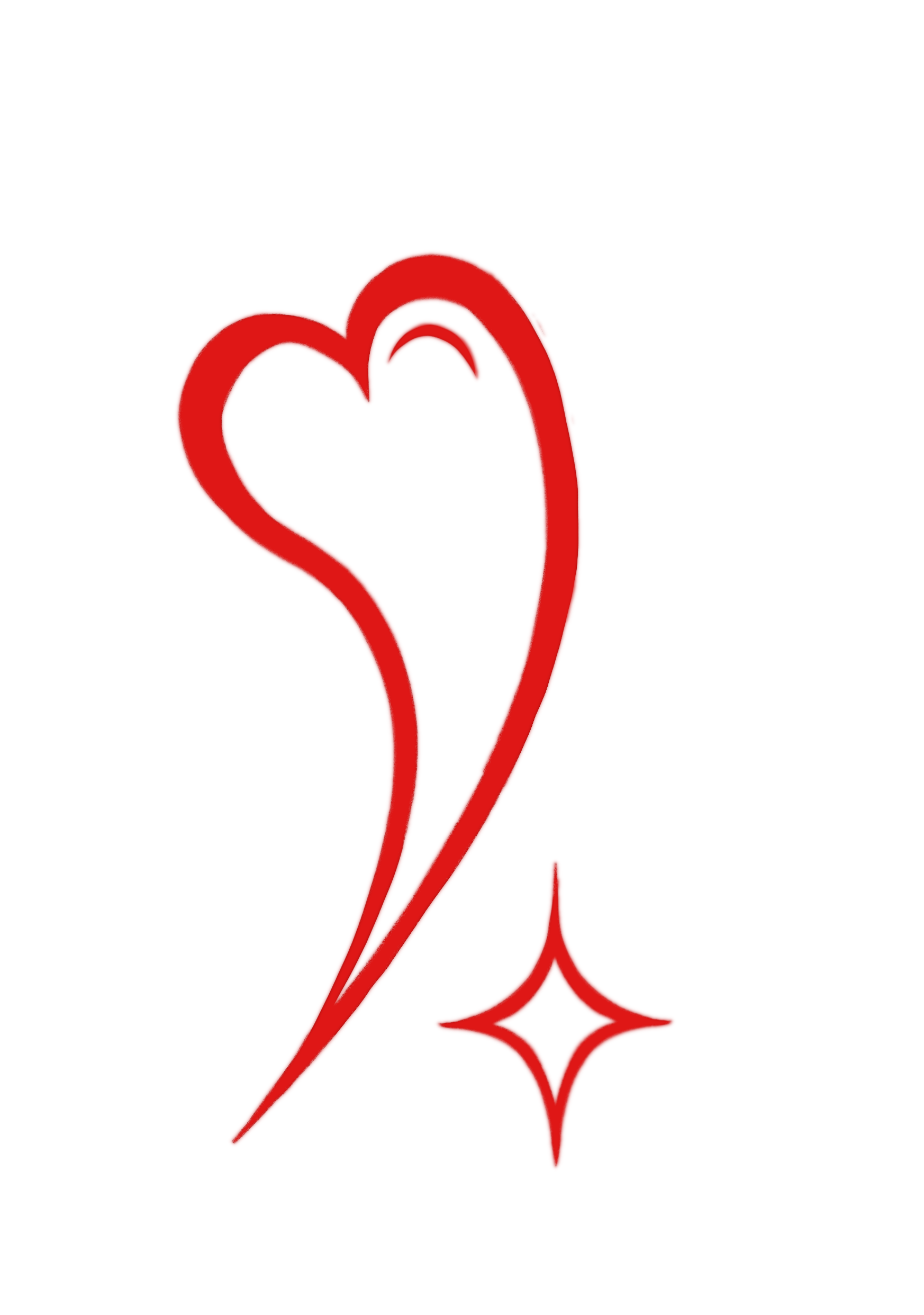 hearts sticker
