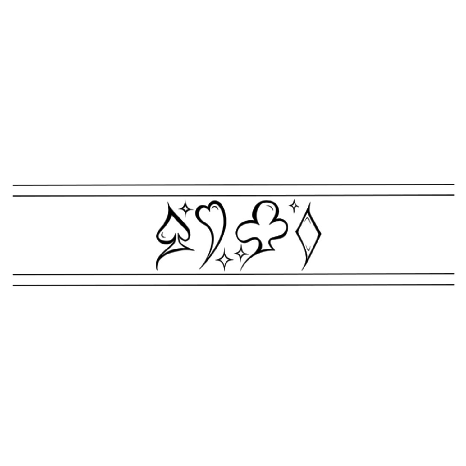 4 symbols mini print(3.5x3.5)