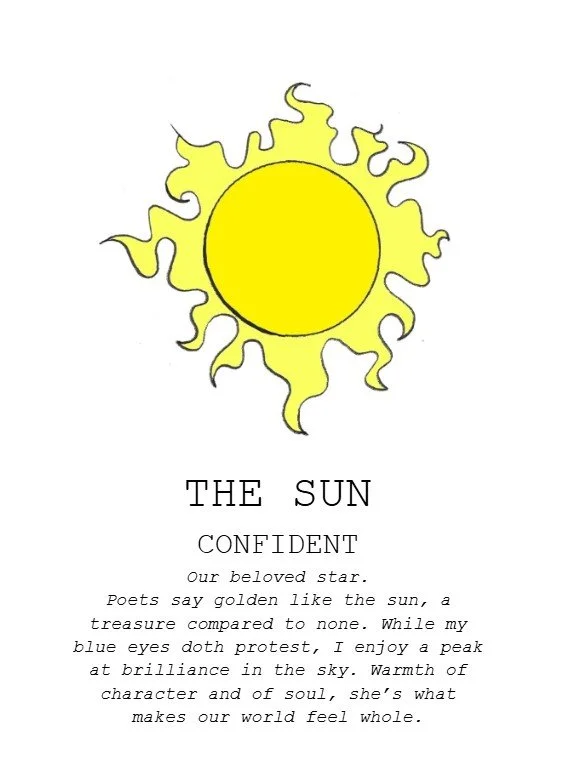 sun confident print(5X7 PRINT)