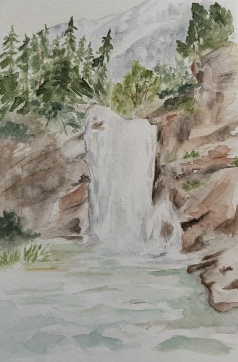 Custom Watercolor Commission 5x7