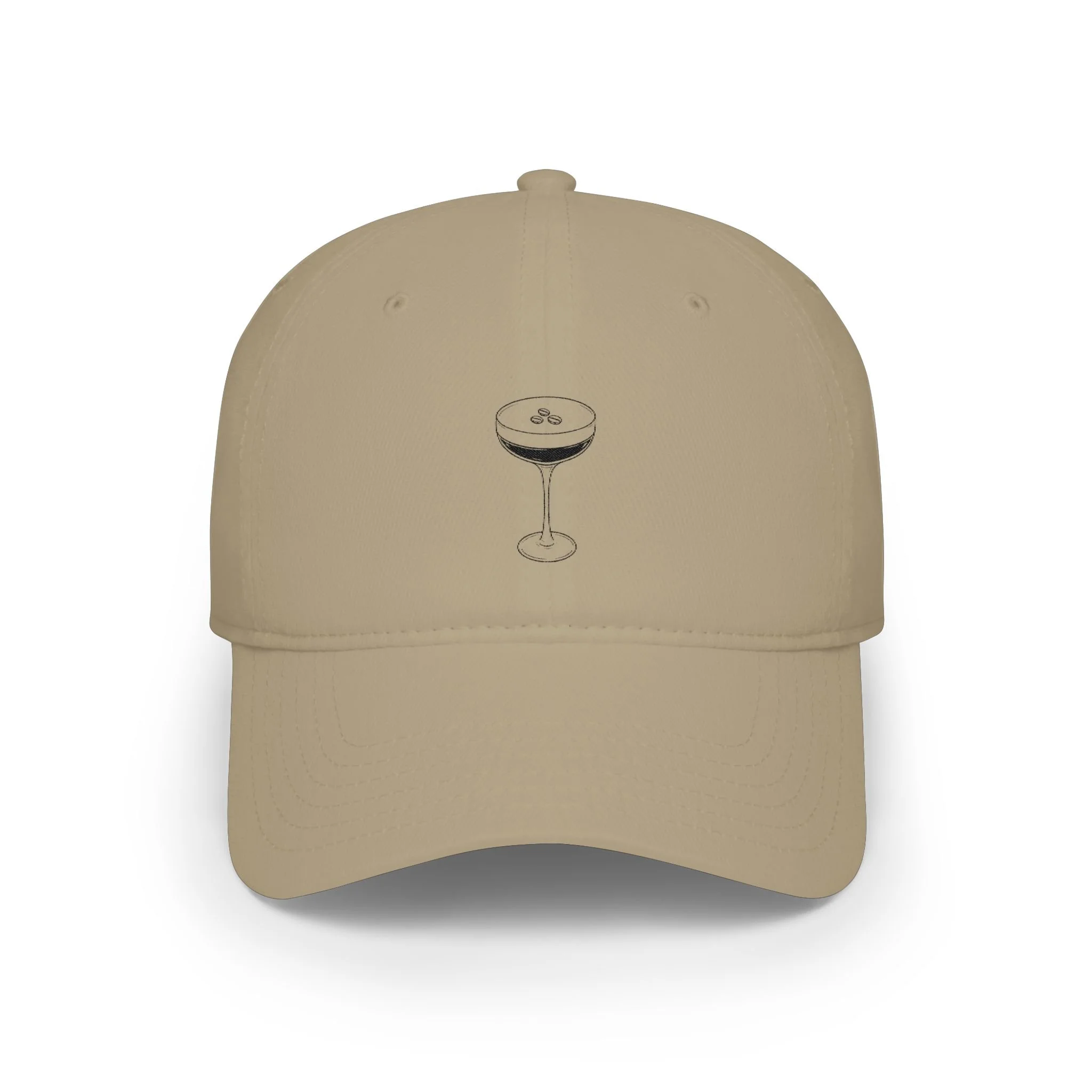 Espresso Martini Embroidered Baseball Cap