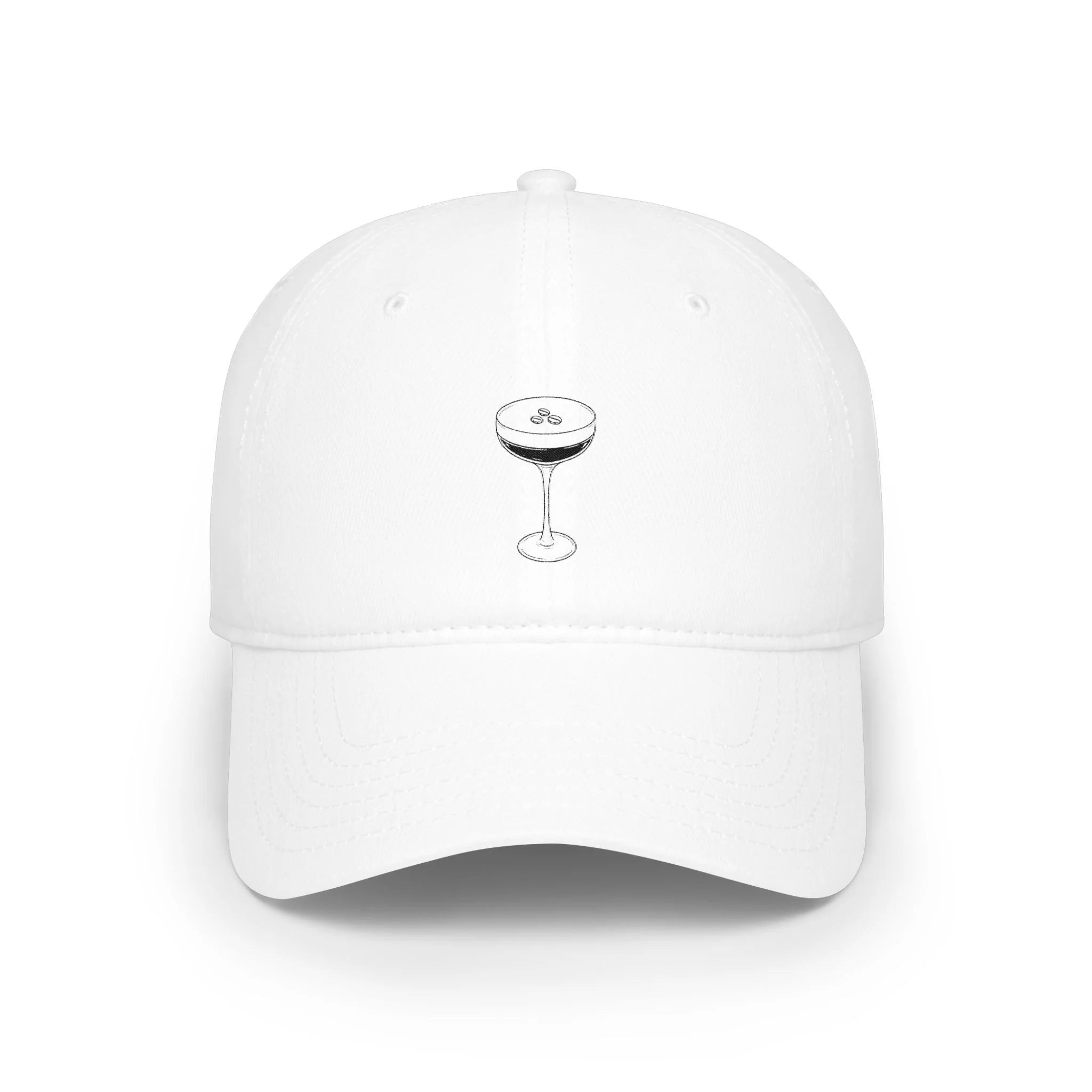 Espresso Martini Embroidered Baseball Cap