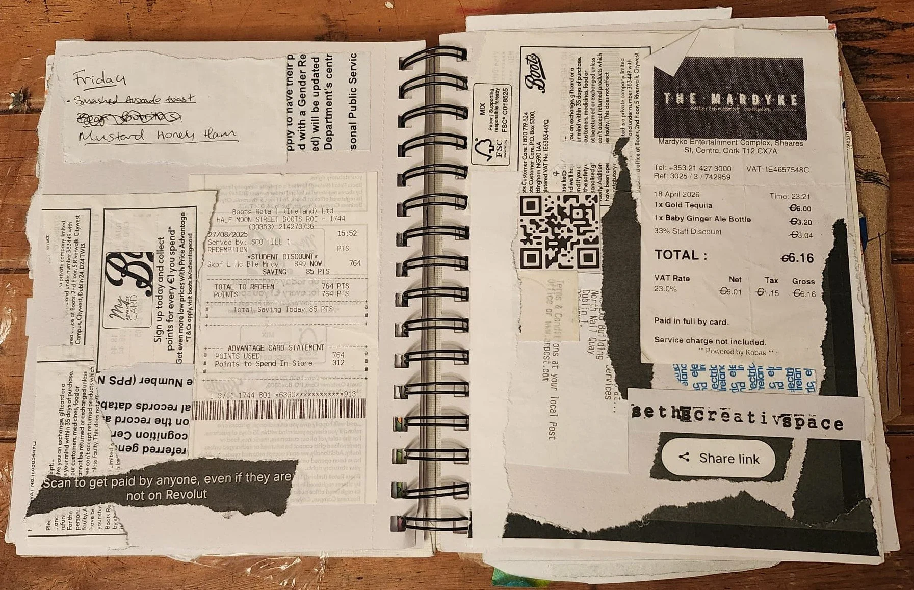 Multimedia collage