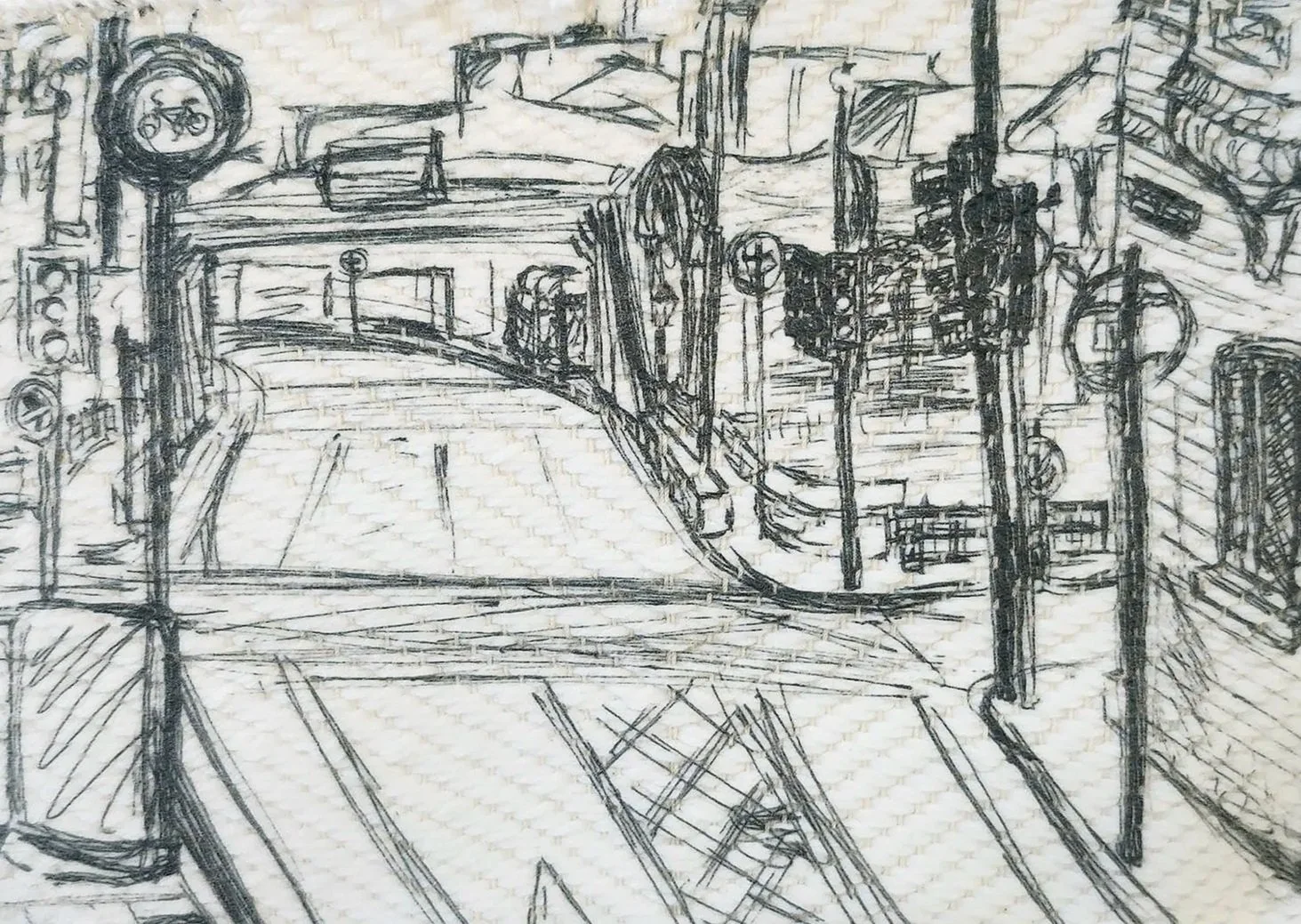 Section of "My City,"C