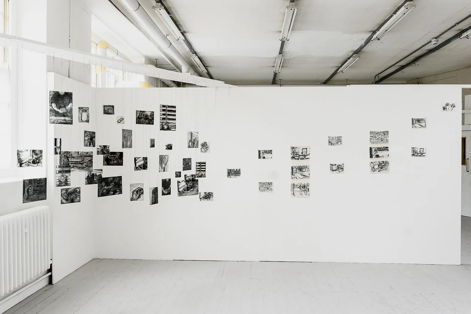 A complete view of my exhibit for "Second Hand Smoke"