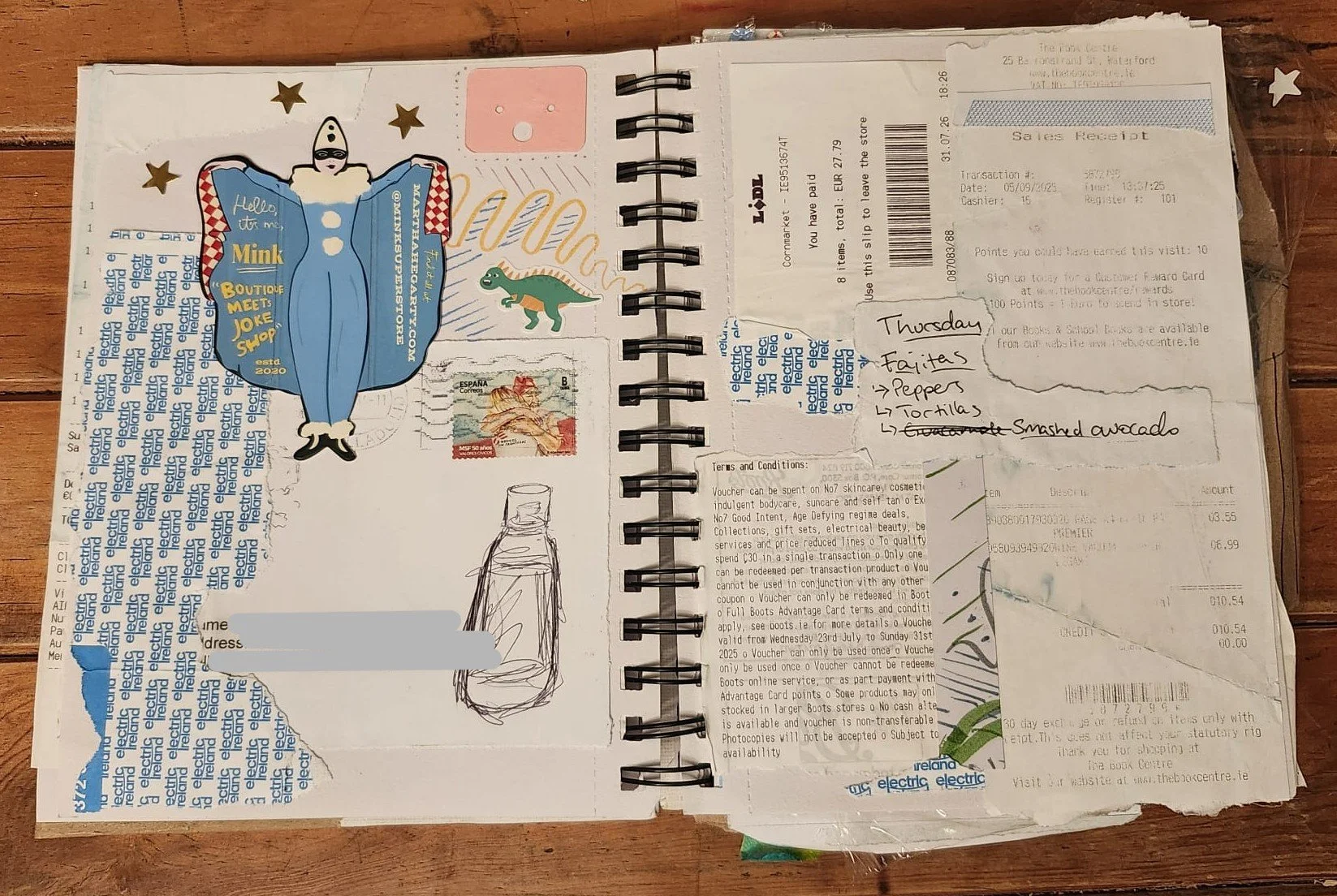 Multimedia collage