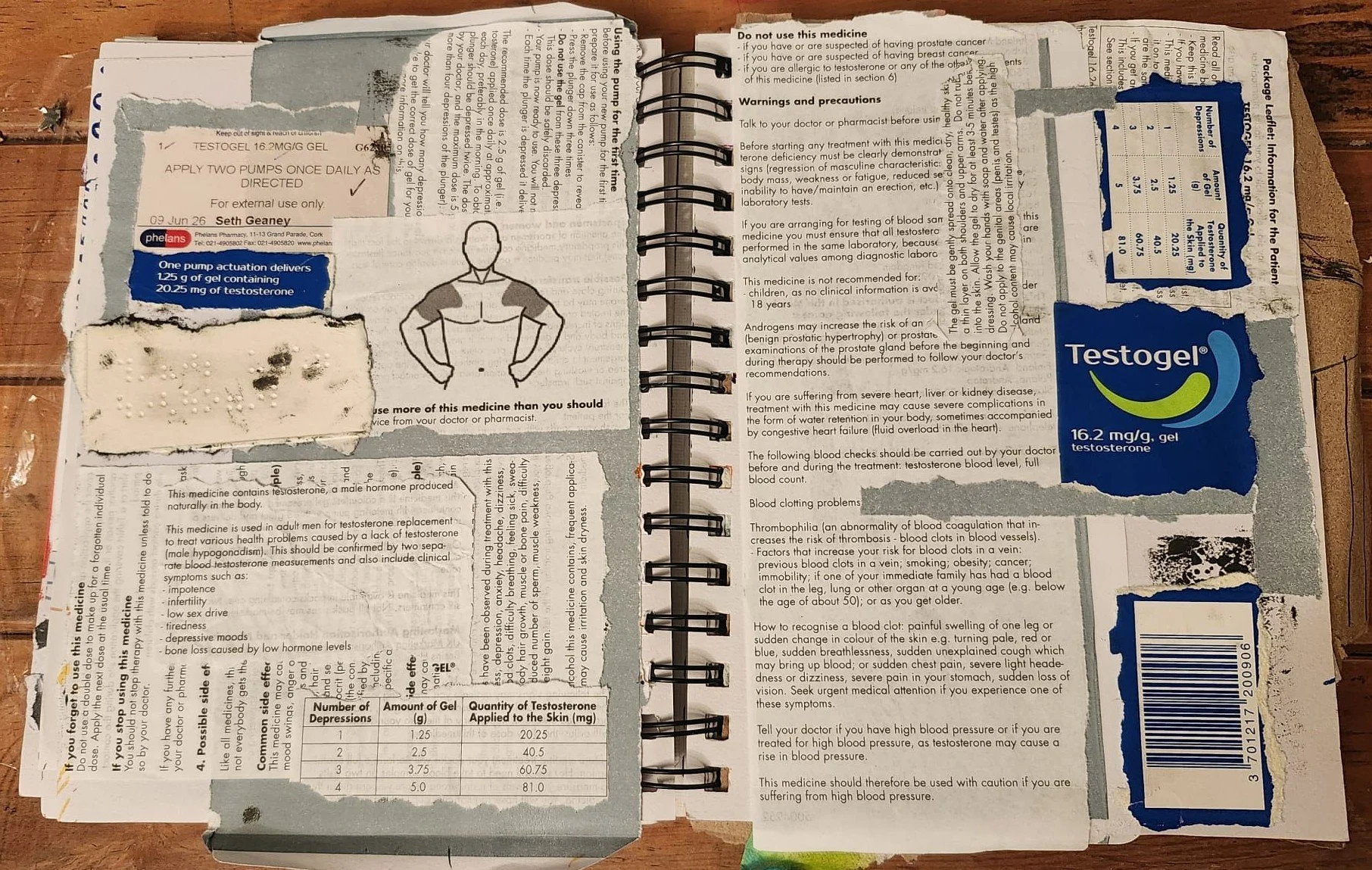 Multimedia collage