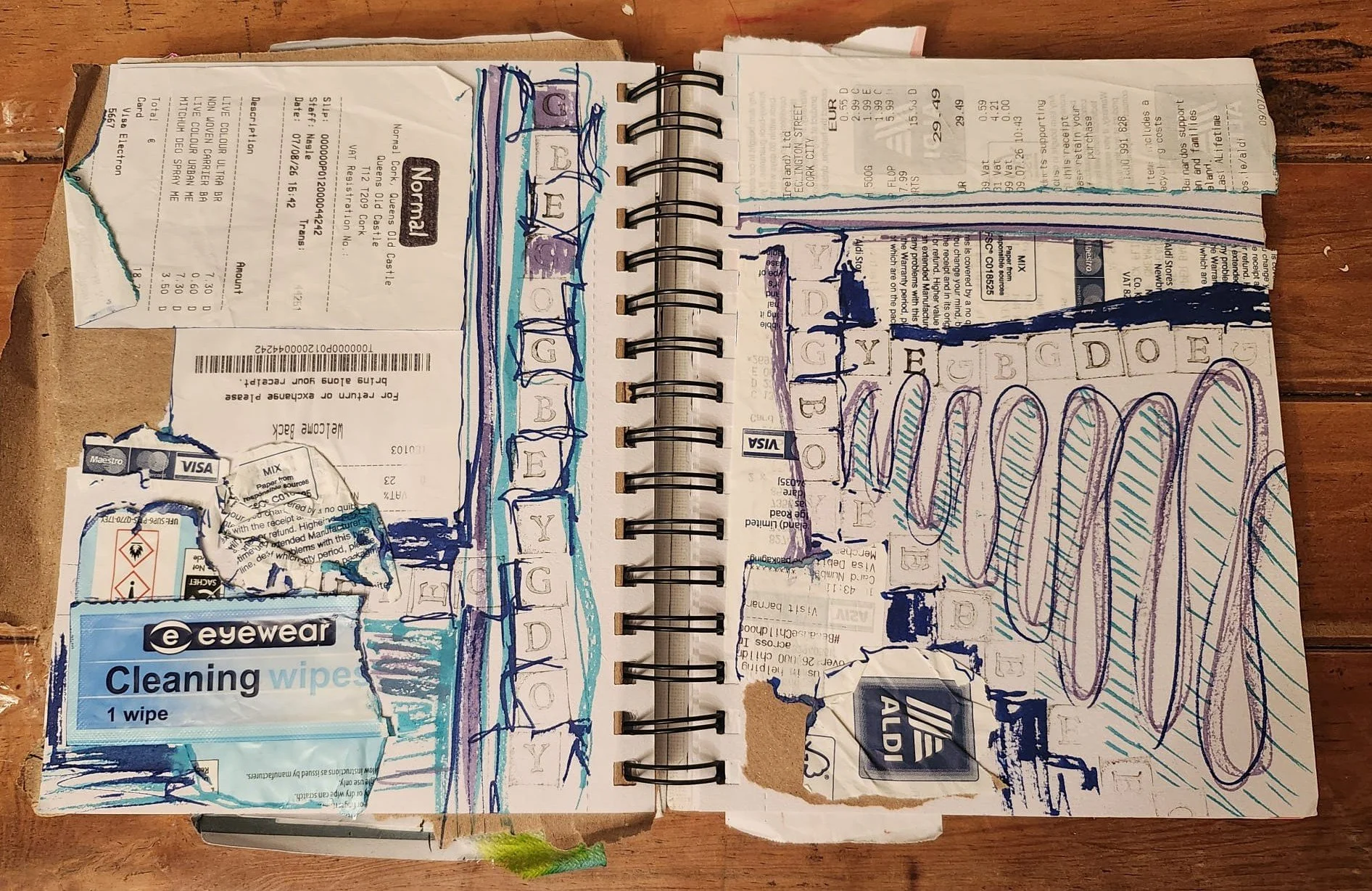 Multimedia collage