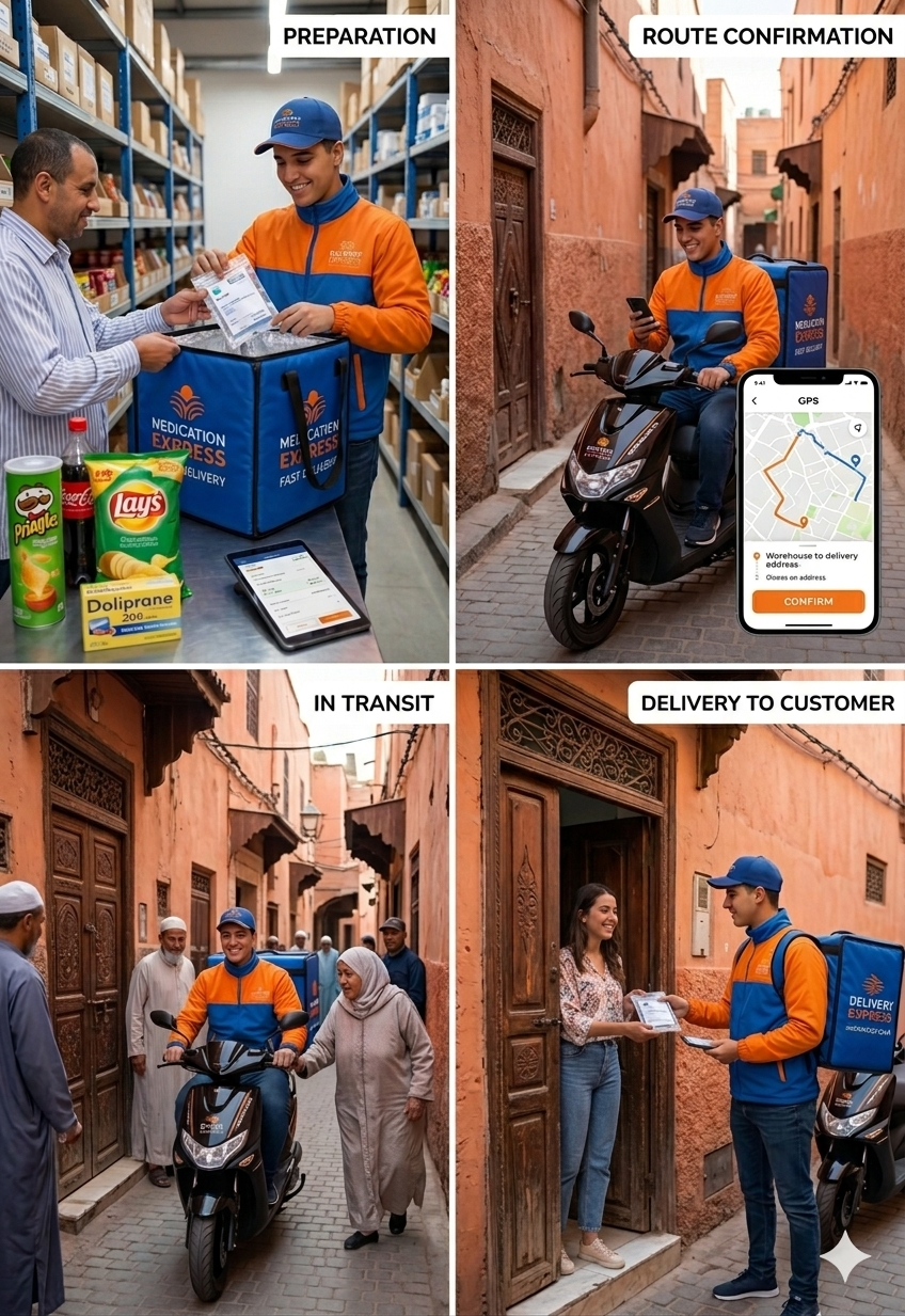 meilleur service de livraison à Marrakech ! Livreur Marrakech est l'agence de livraison express de référence, reconnue pour son professionnalisme, sa rapidité légendaire et sa ponctualité irréprochable.