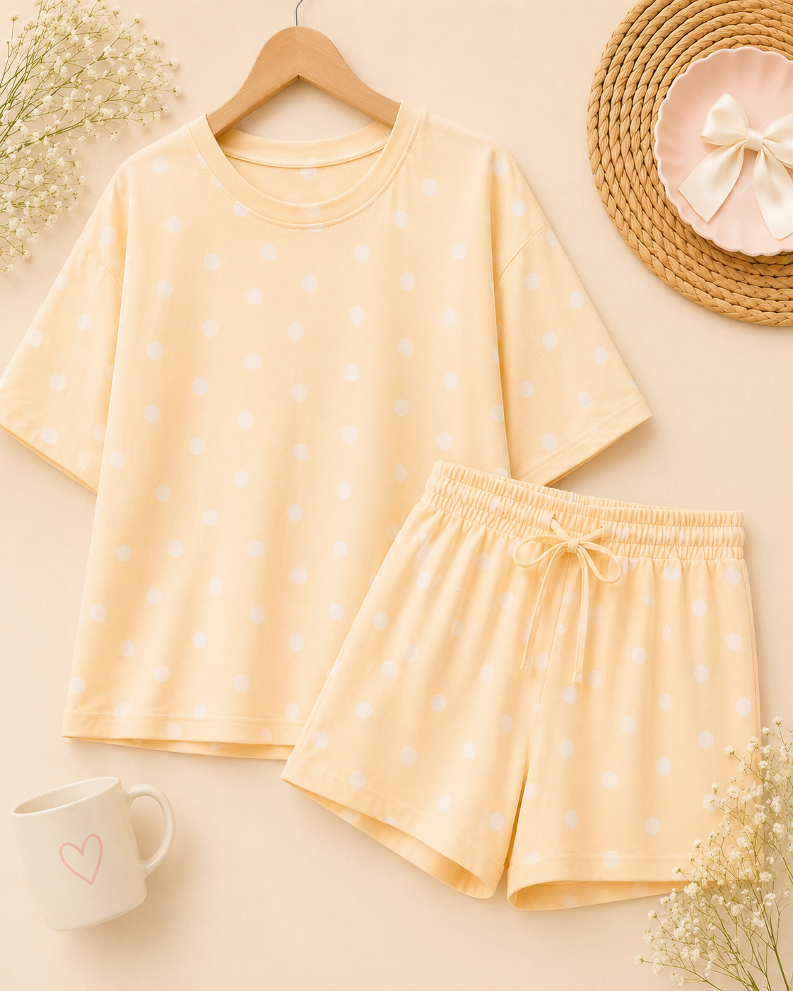 Sunny Days Polka Dot Lounge Set