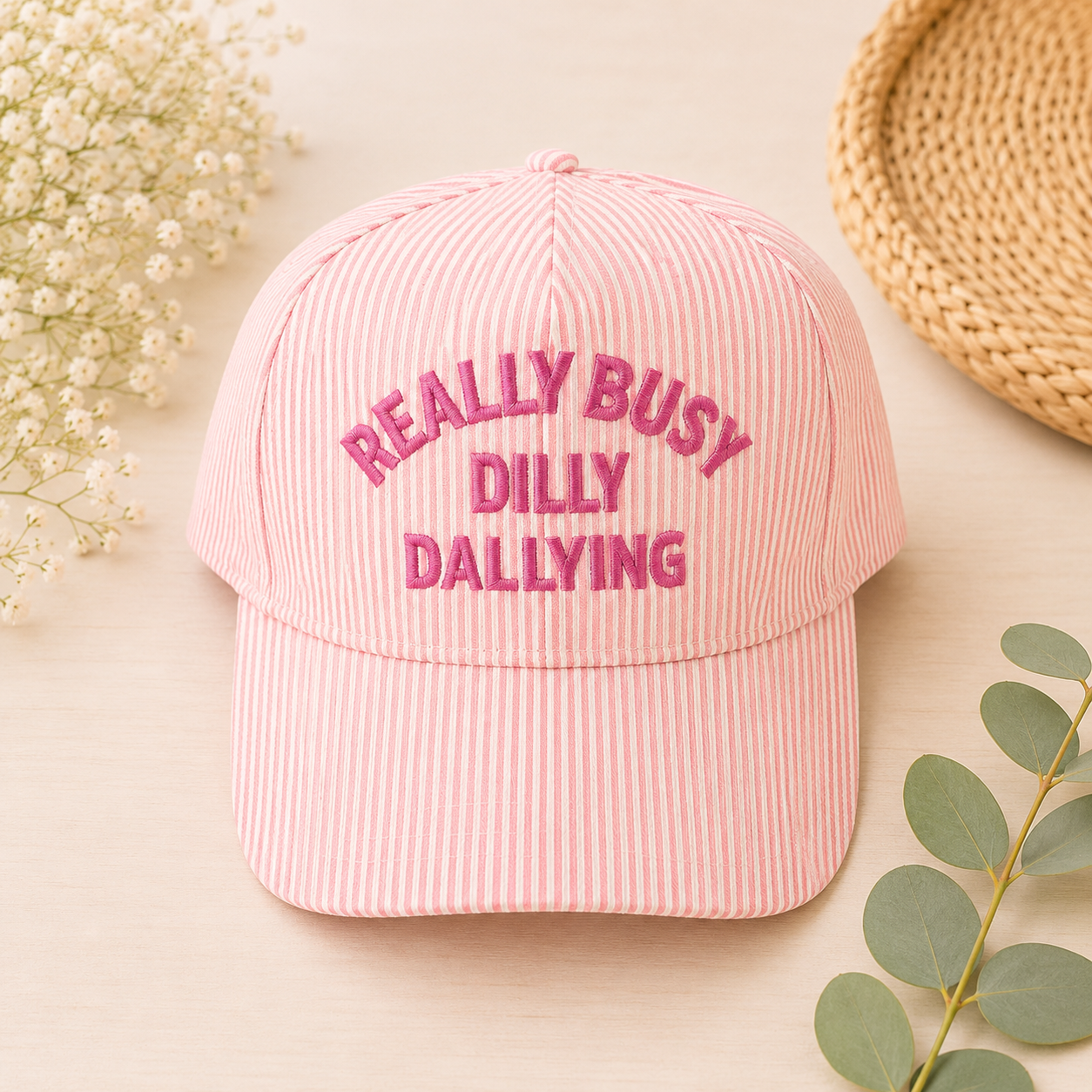 Really Busy Dilly Dallying Hat