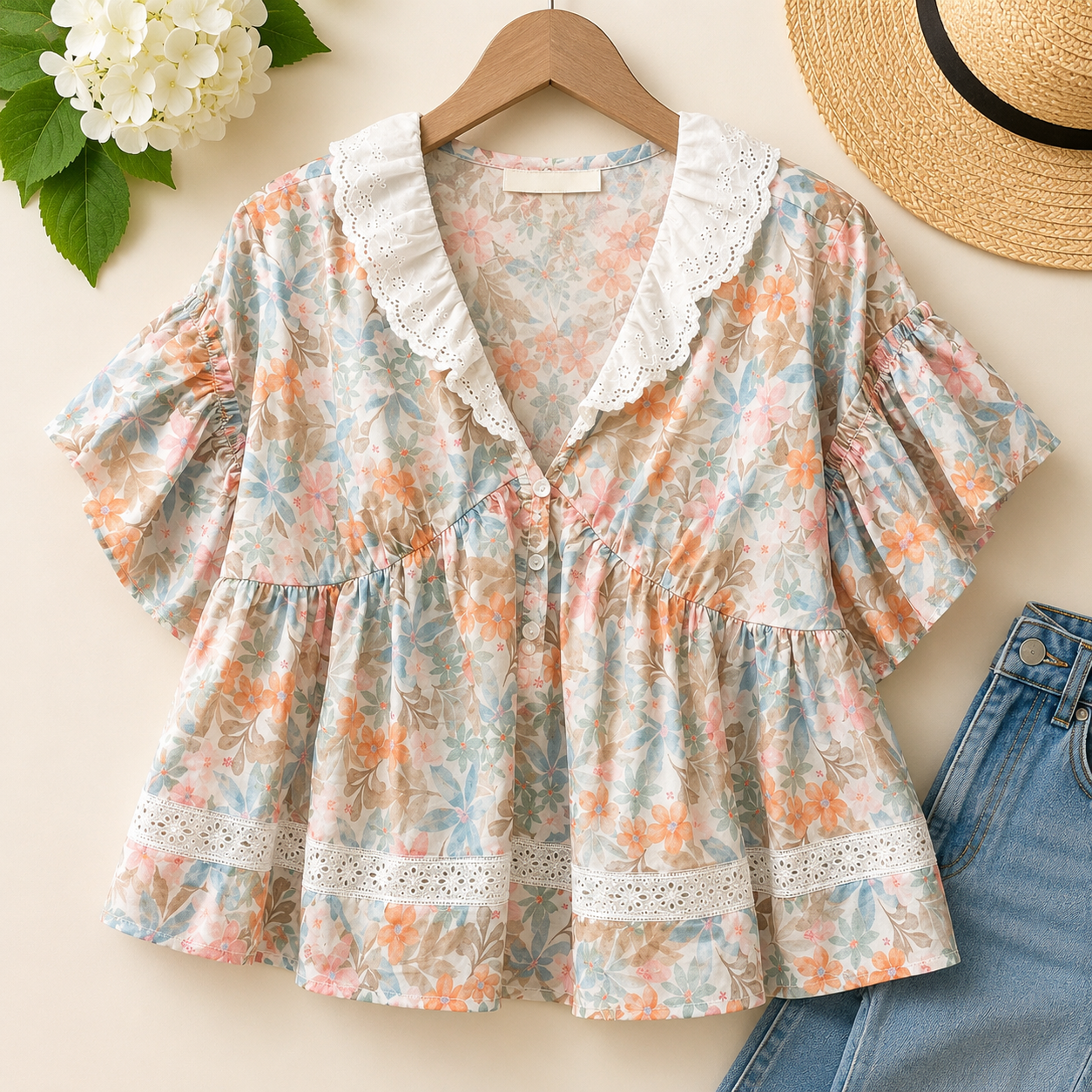 Magnolia Garden Blouse