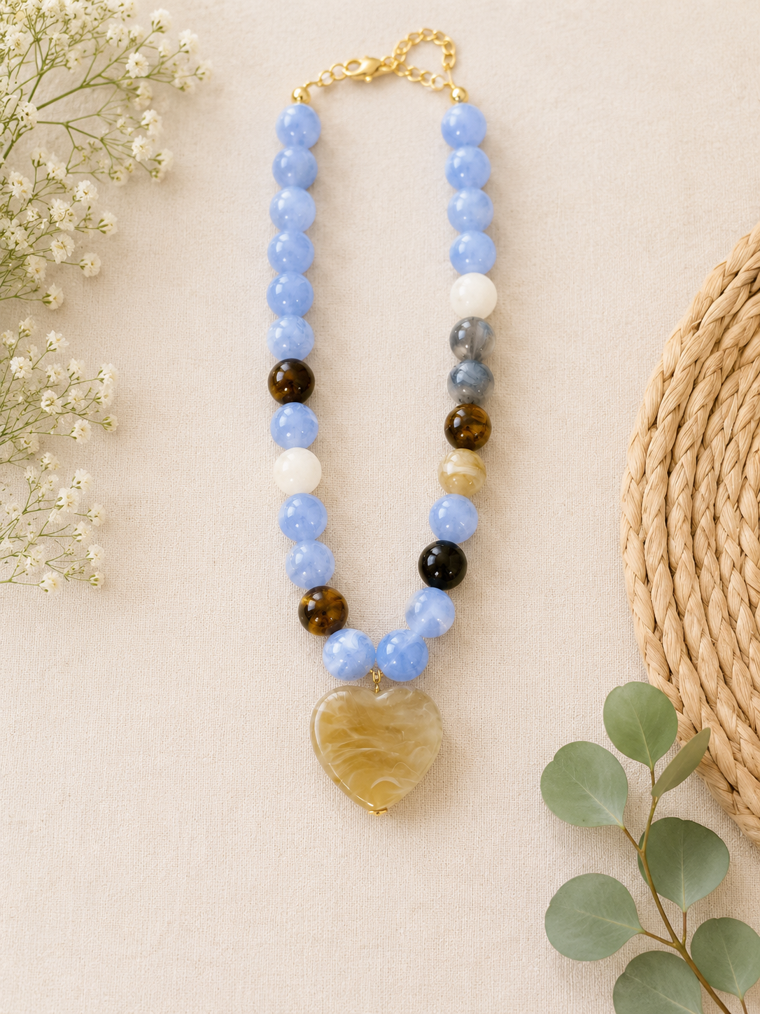 Bluebird Heart Necklace