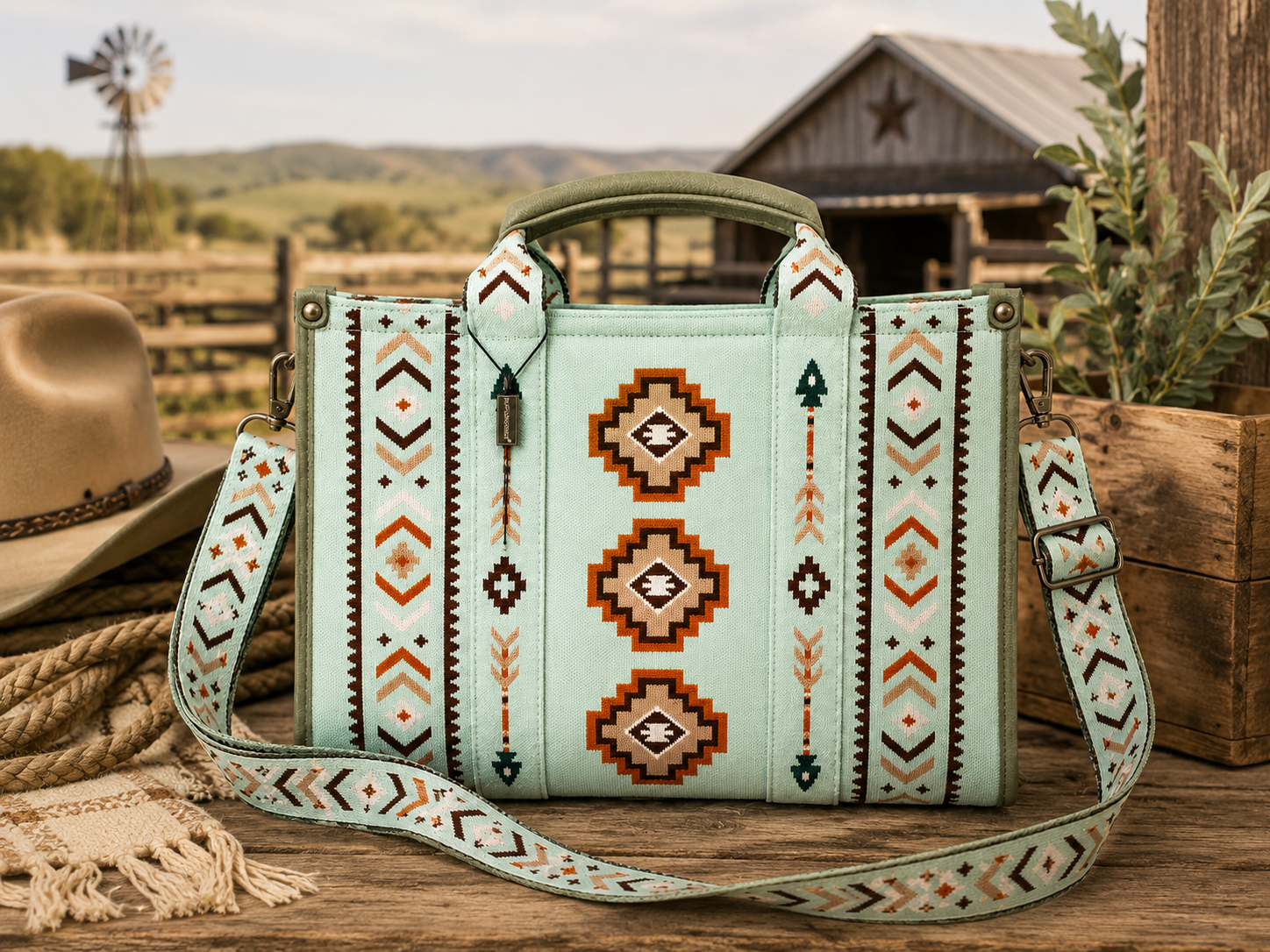 Sagebrush Trail Wrangler Tote