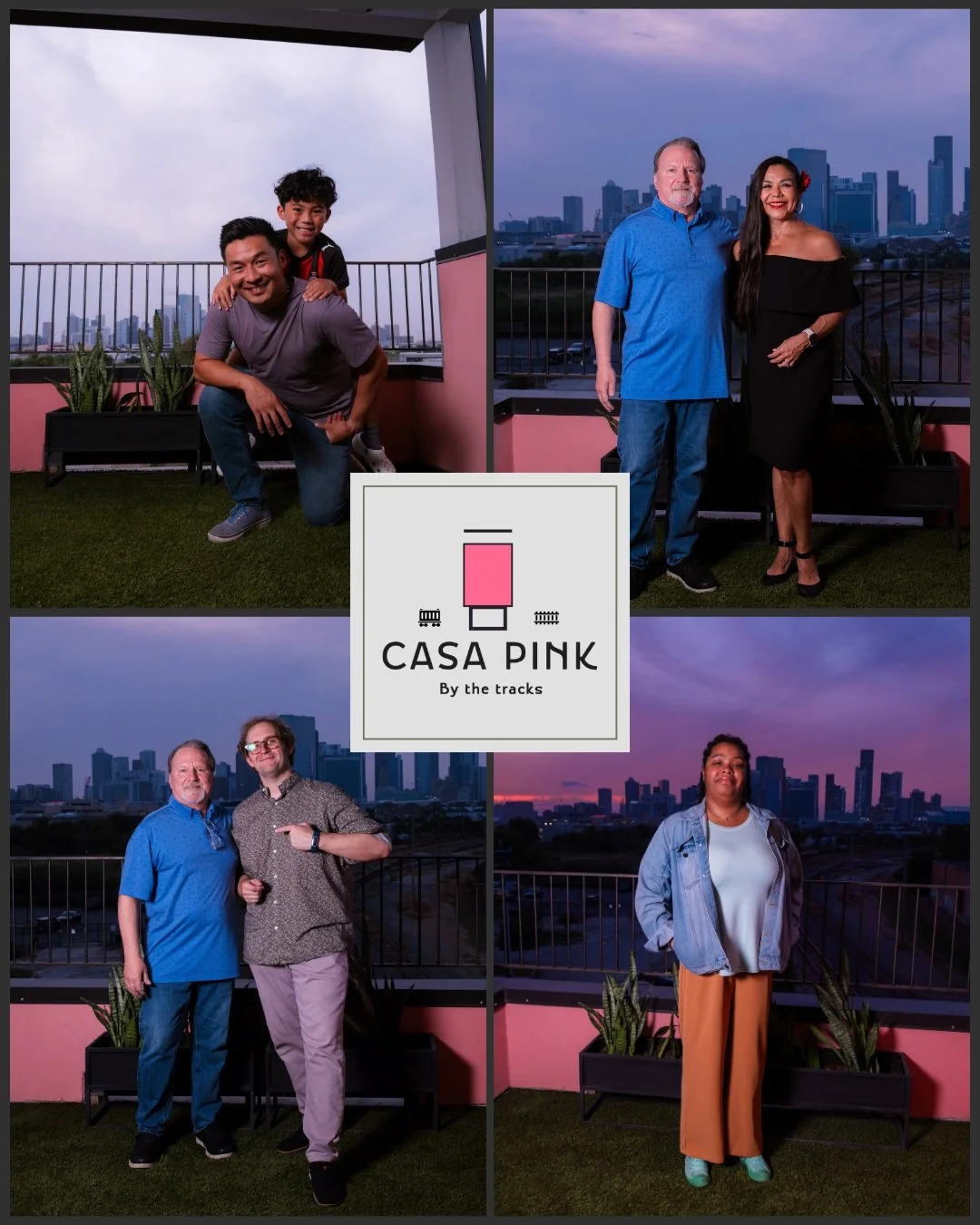 Here&rsquo;s to building meaningful connections and creating moments worth celebrating at Casa Pink 🌆!

#rooftop #skyline #photography #artstudio