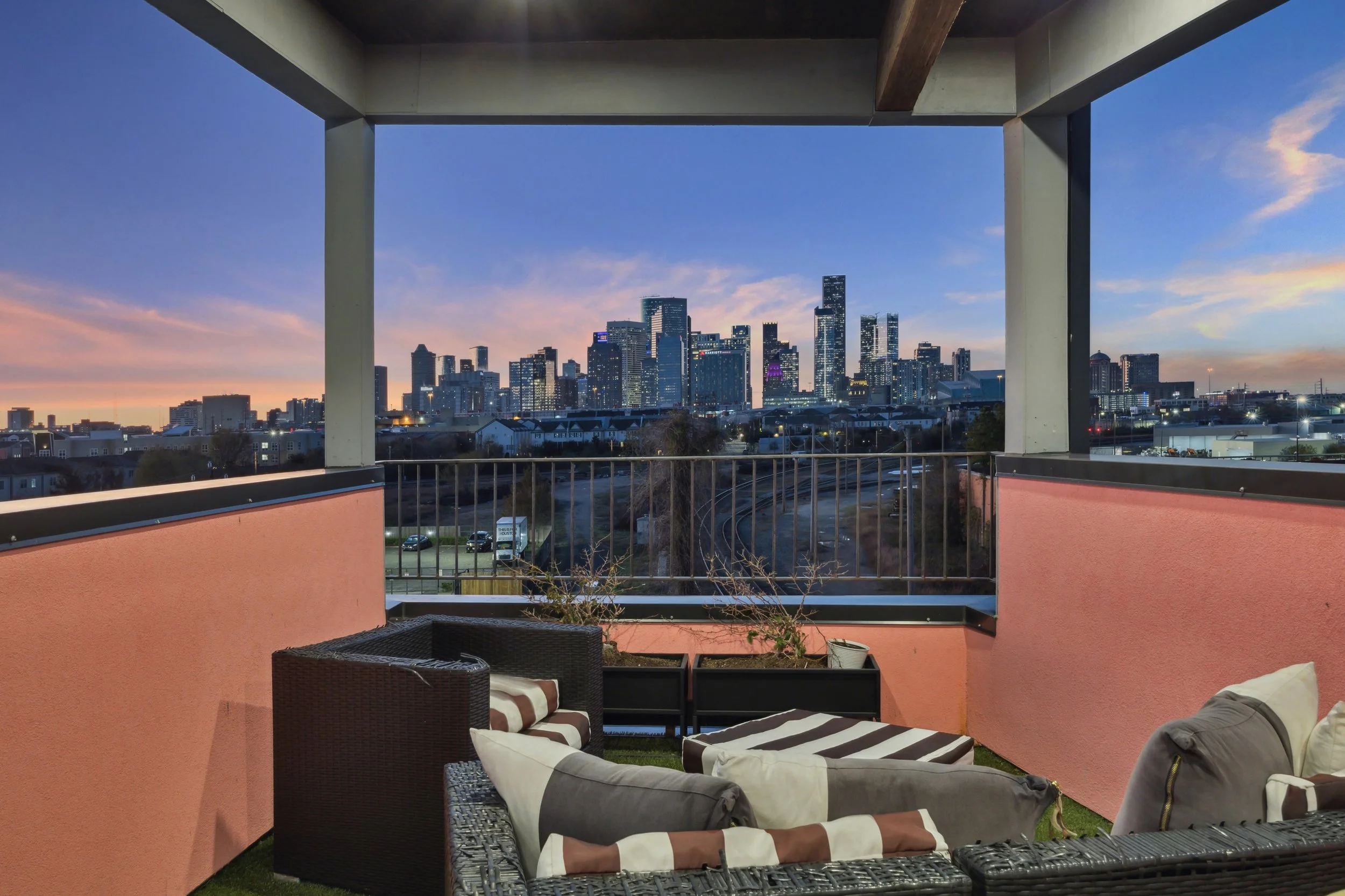 Rooftop with Astroturf