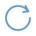 A blue circular arrow icon.