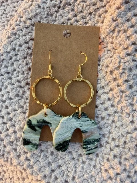Sage Arch Earrings