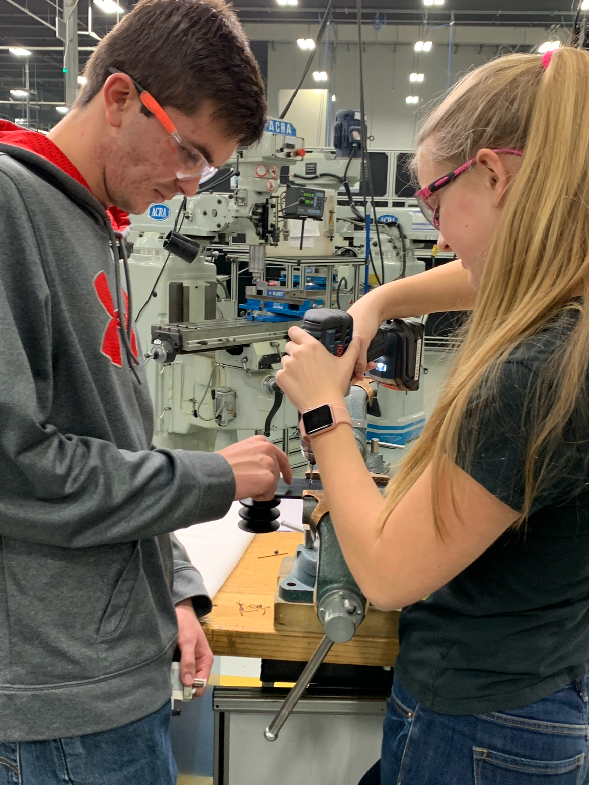 February 18th, 2019 - Still hiding relationship while working on robotics projects
