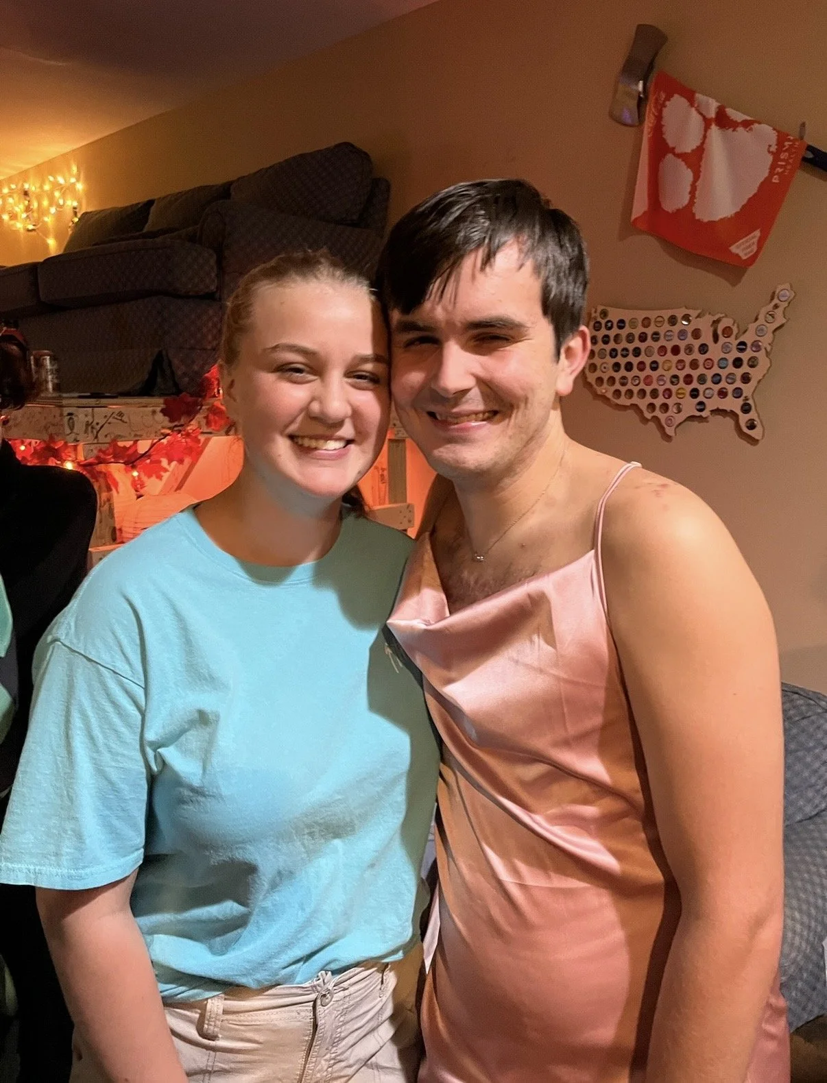 October 29th, 2022 - Halloween Party (dressed as each other)