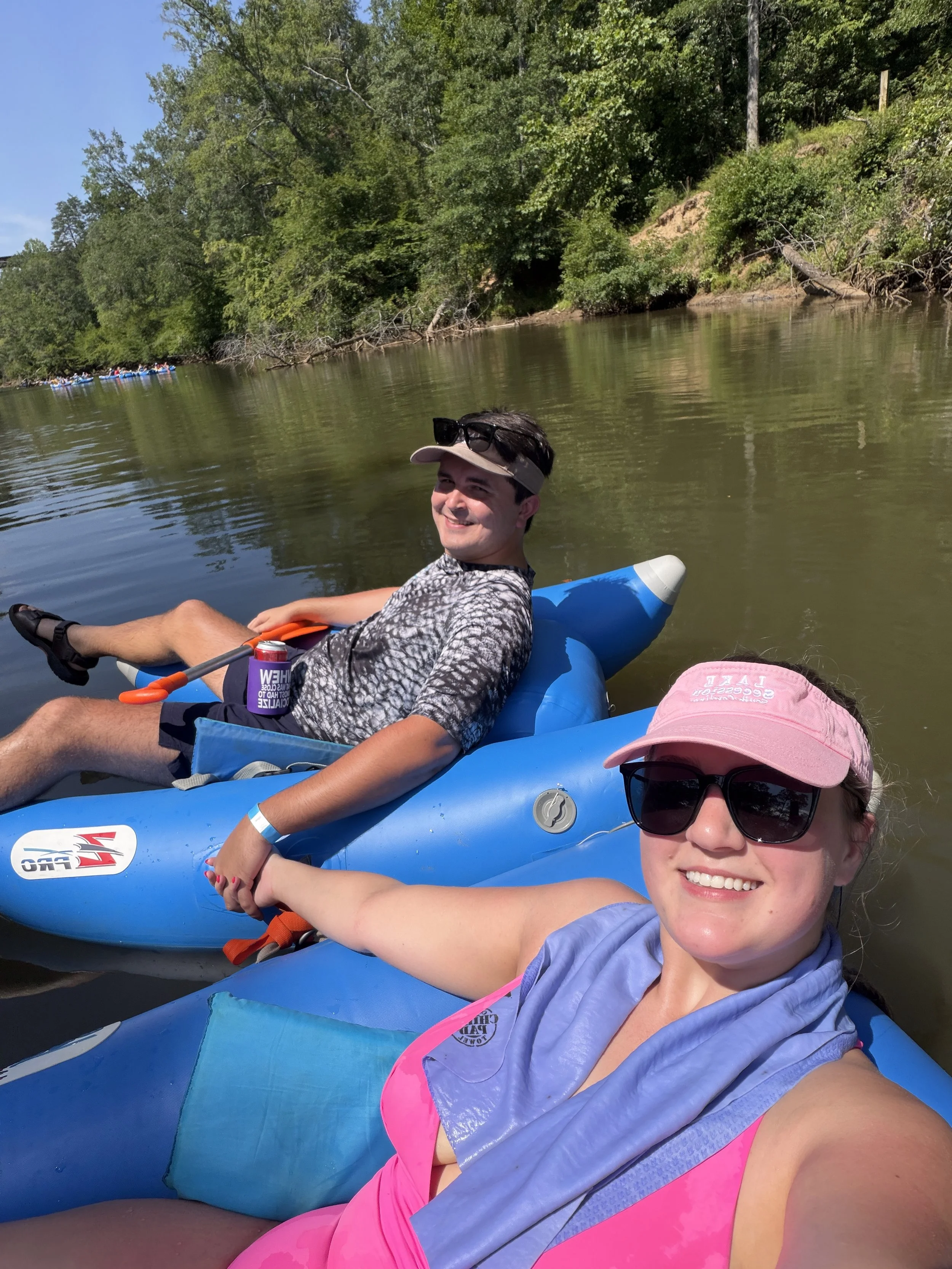 July 18th, 2026 - Got completely sun burned going river tubing