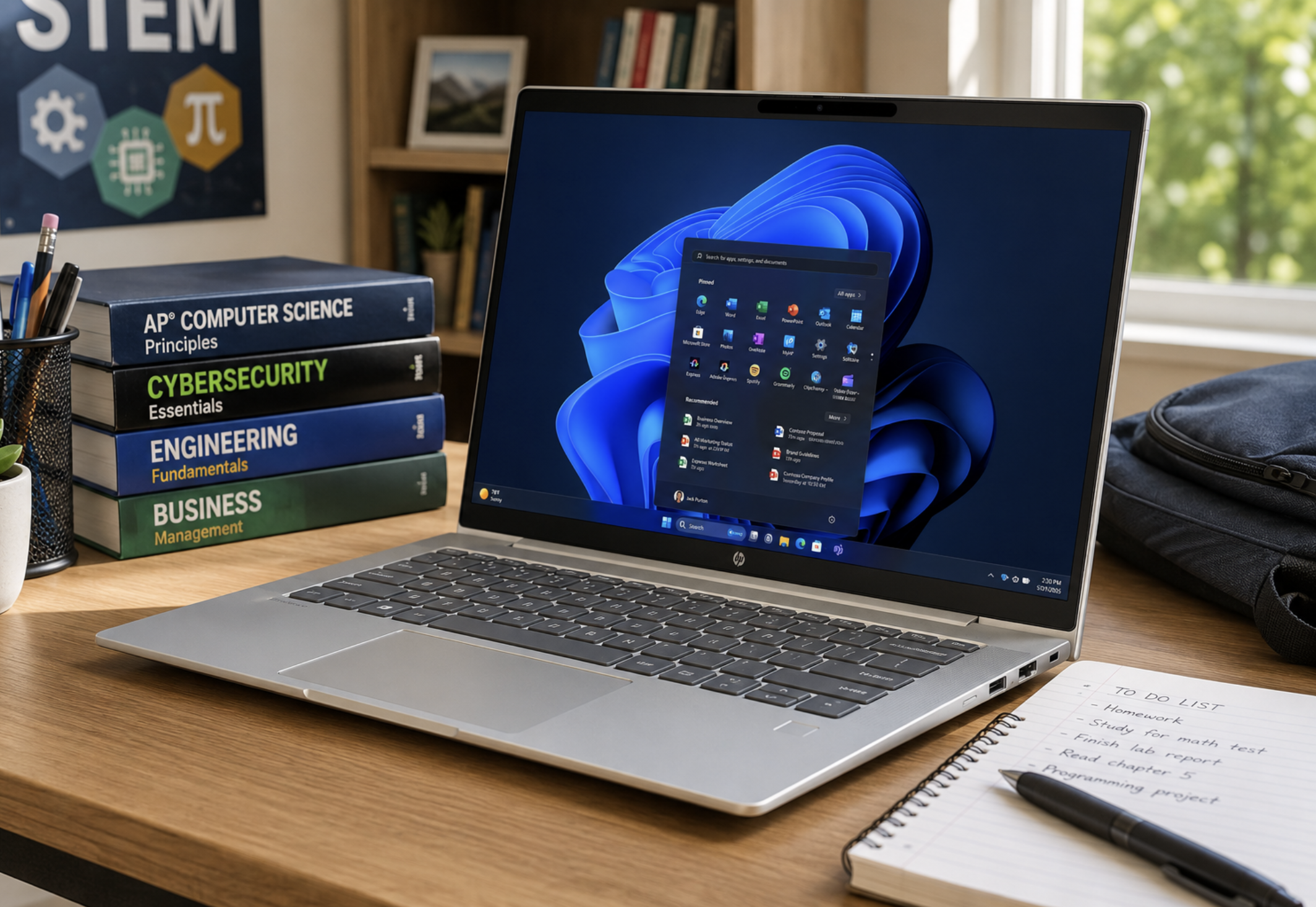 HP ProBook 4 G1i Student Laptop | Intel® Core™ Ultra 5 | 16GB RAM | 512GB SSD | Windows 11 Pro | High School, College & STEM Ready