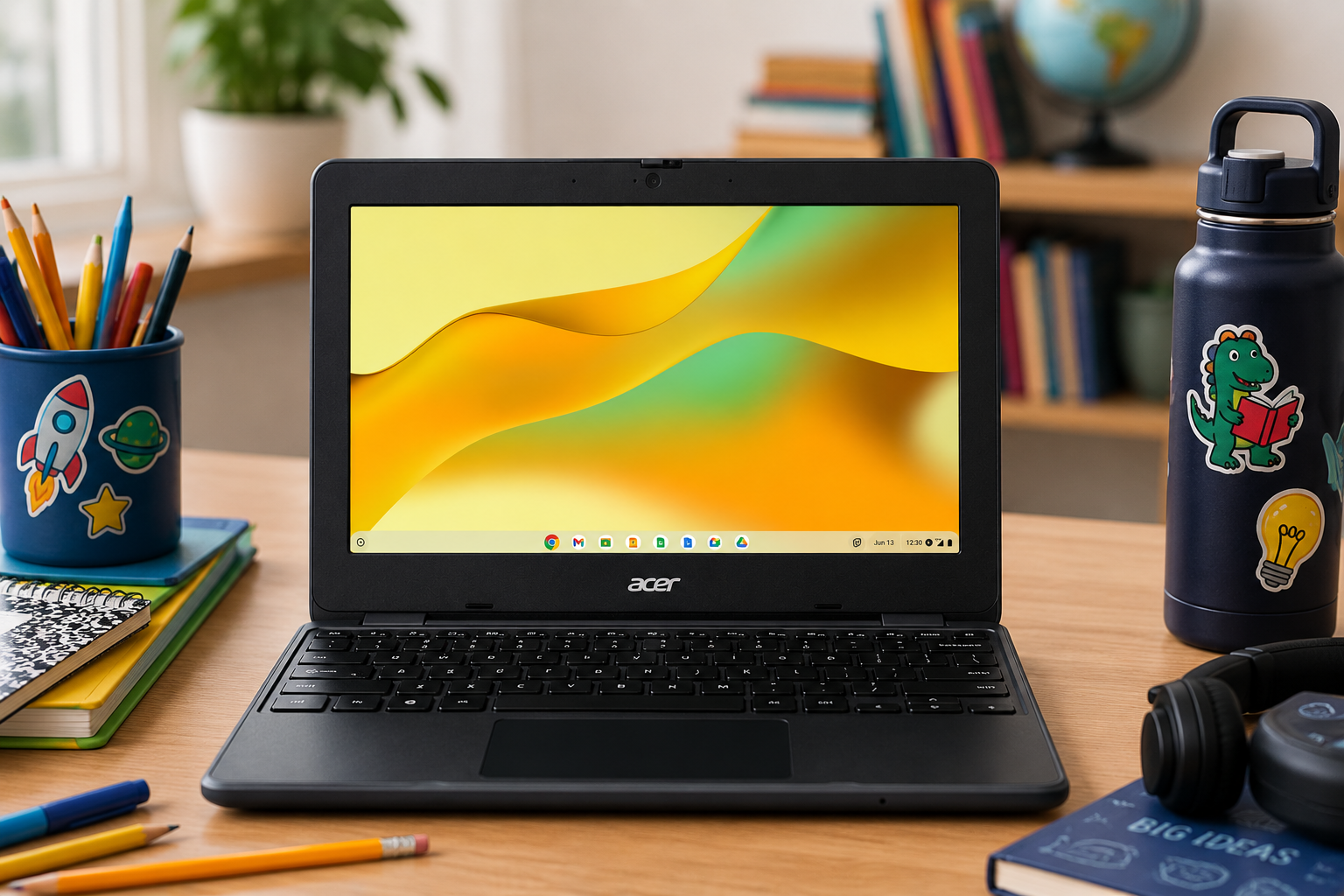 Rugged Student Chromebook | Acer Chromebook  511 | 11.6" Touchscreen | 8GB RAM | Google Classroom & Homeschool Ready | Utah Fits All