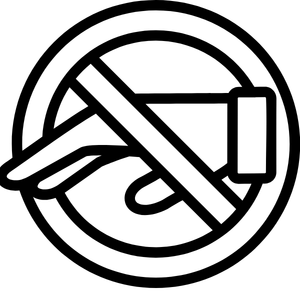 A black and white illustration of a person holding a sign that says 'LOVE' with a heart symbol.