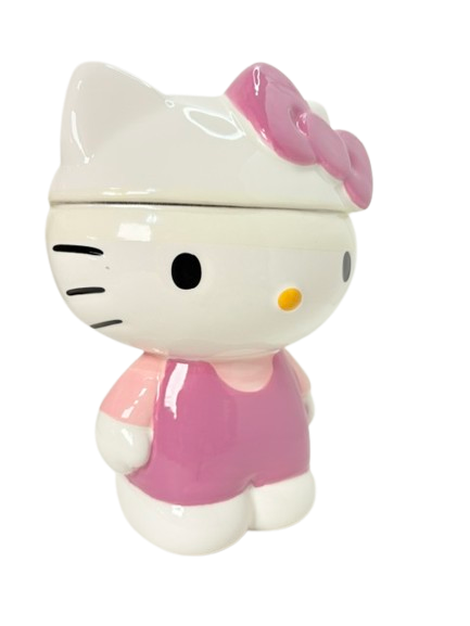 Sanrio Hello Kitty Sculpted Ceramic Cookie Jar