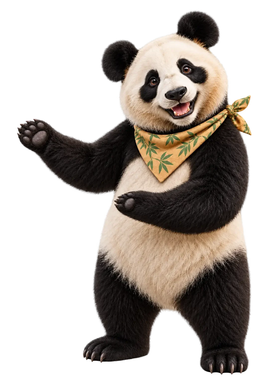 The Zany Panda mascot