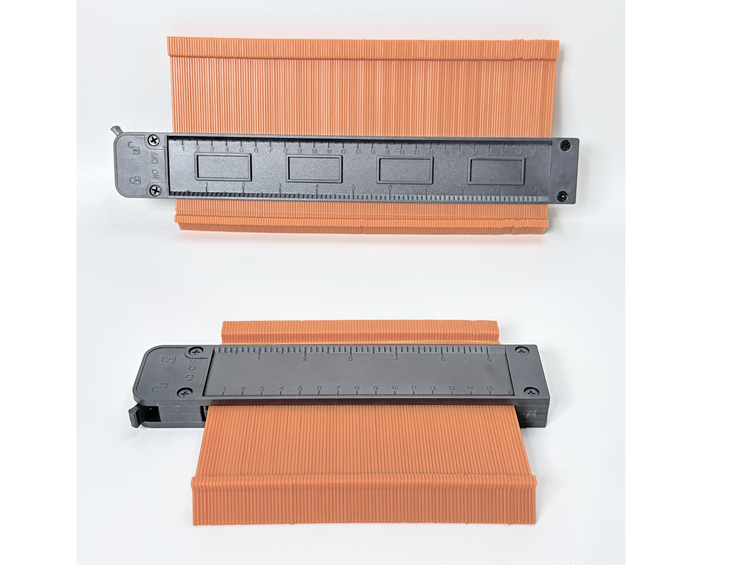 Zozen 2-Pack Contour Gauge Set (6" + 10")
